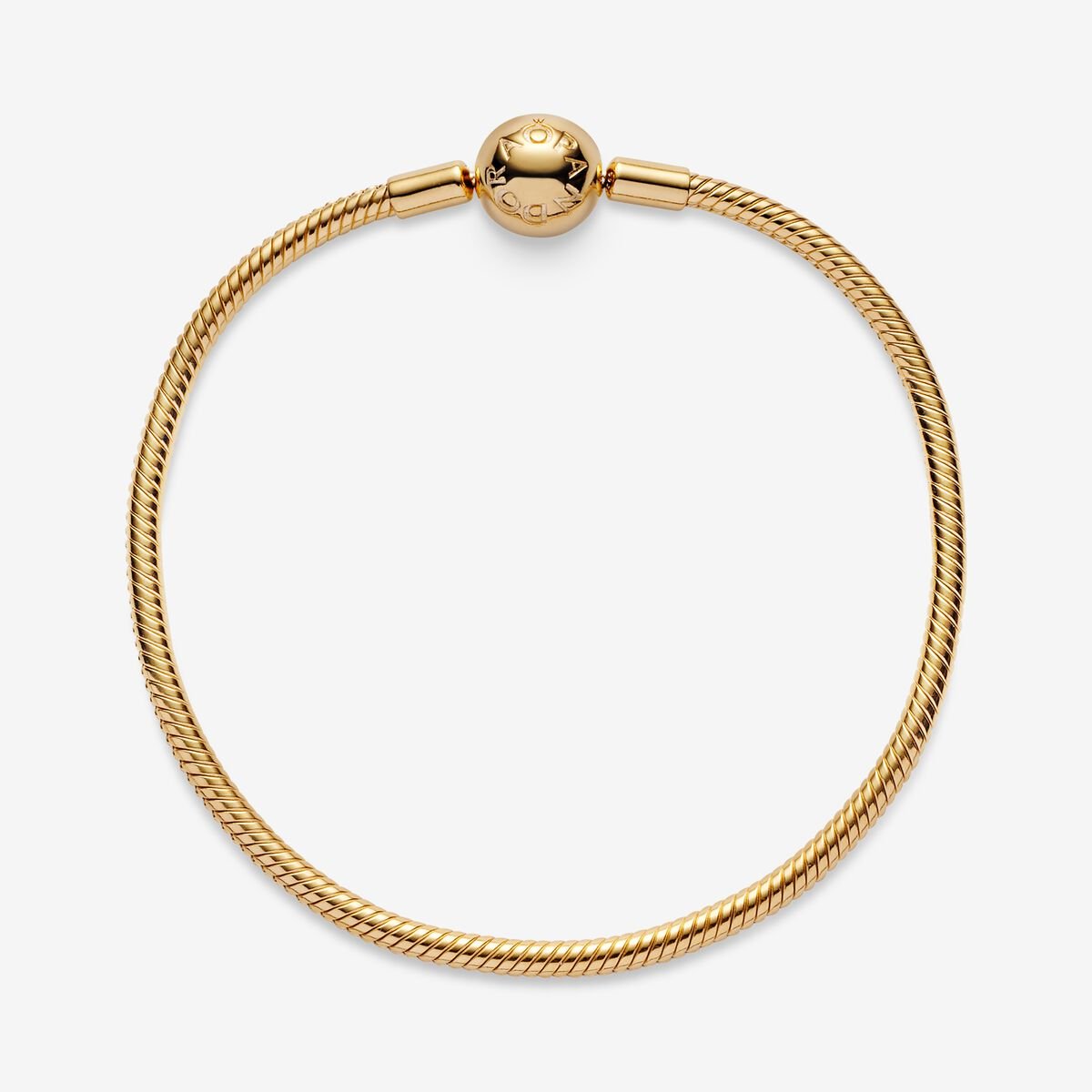 Snake Mesh - Ball - Gold - Bracelet - Pandora