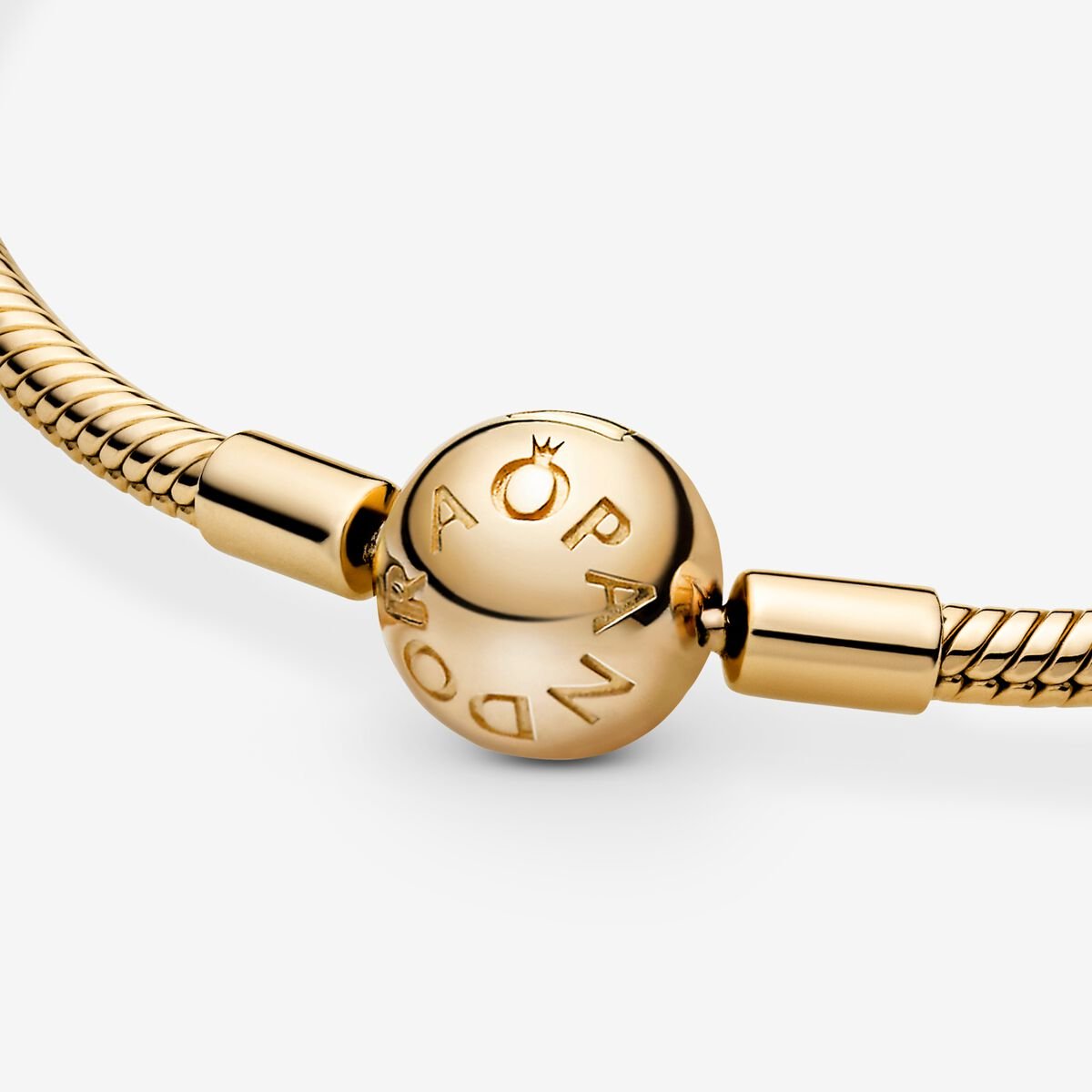 Snake Mesh - Ball - Gold - Bracelet - Pandora