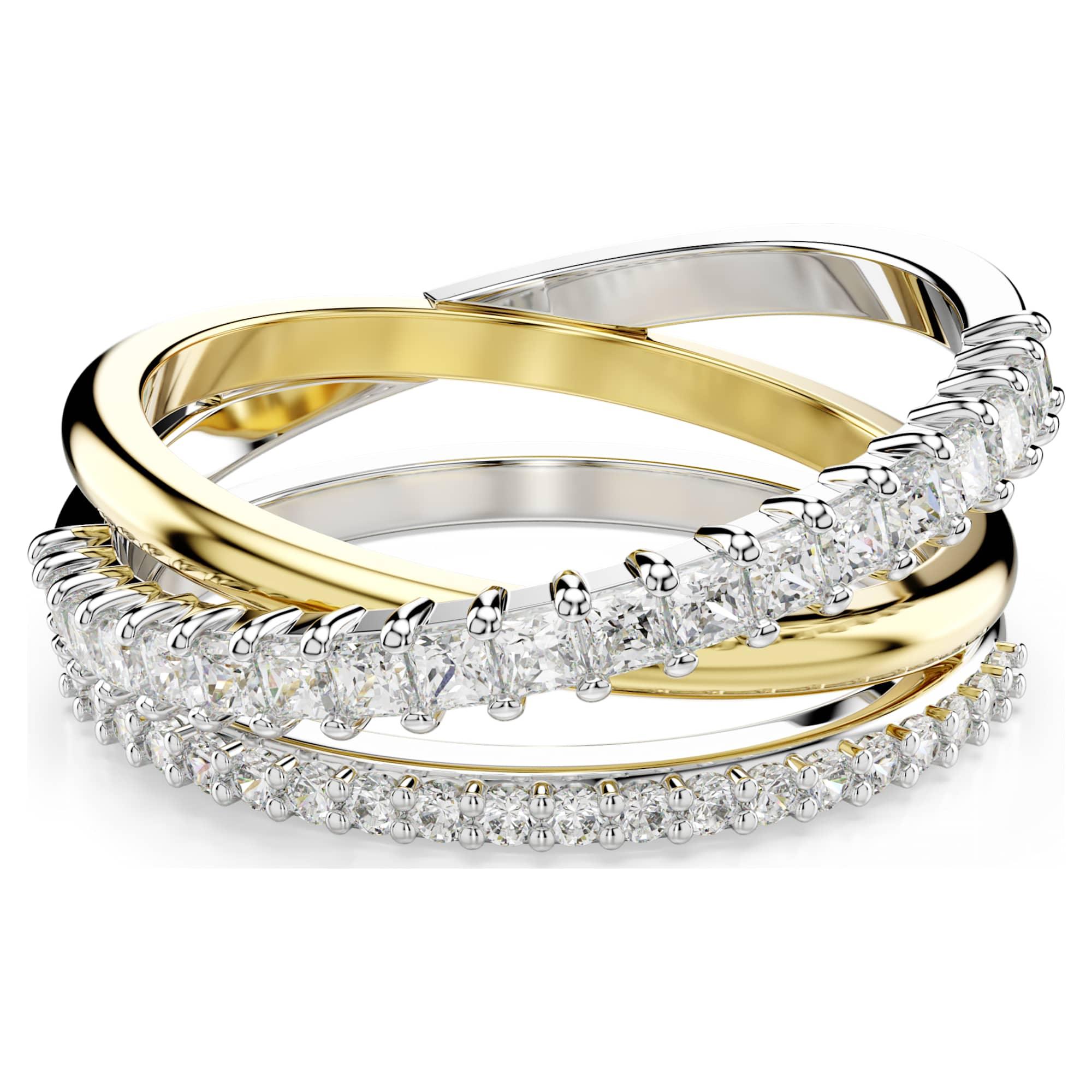 Anillo de mujer Hyperbola White Mix – Swarovski