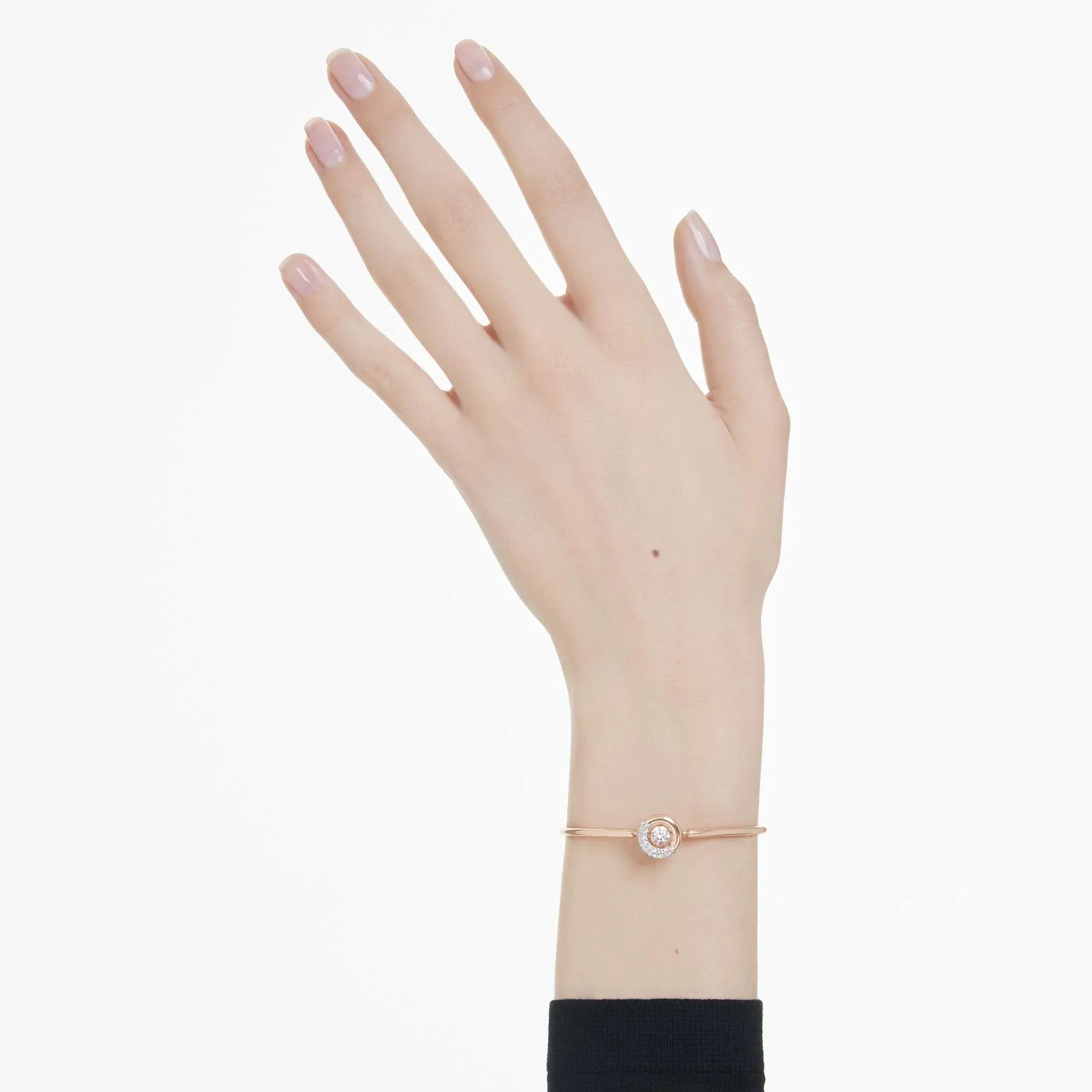 Dextera - Weißgold Rose - Armreif - Swarovski Ansicht 2