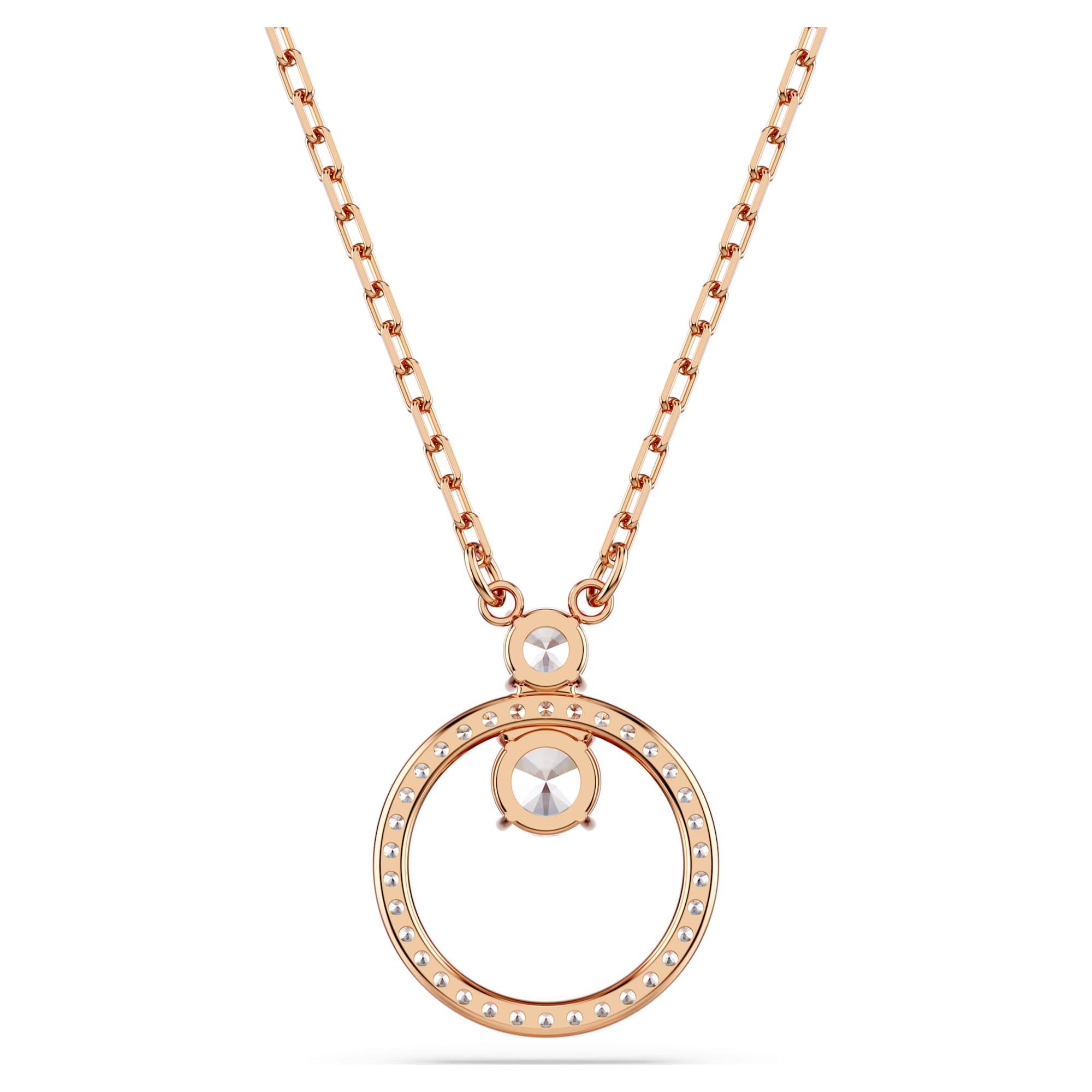 Constella – Weißer Rosé – Anhänger – Swarovski