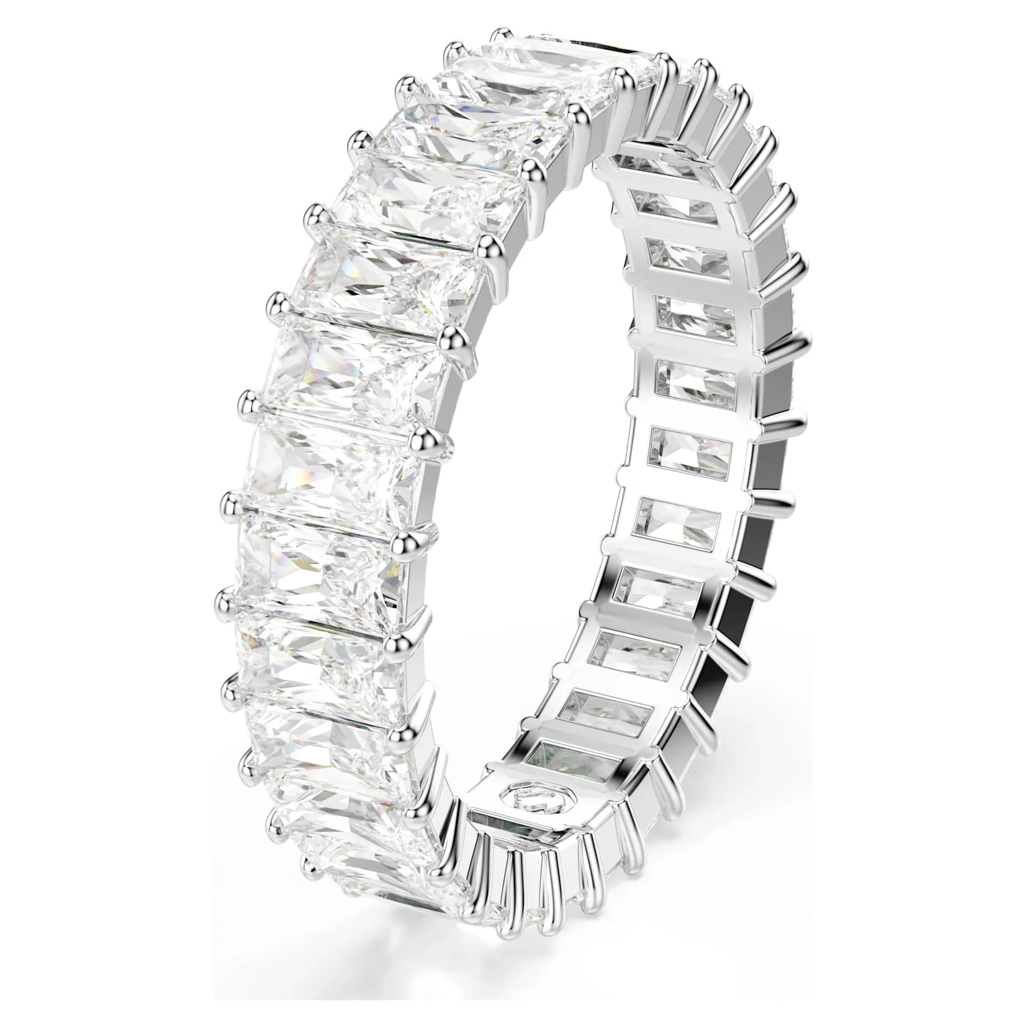 Anillo Matrix Mujer Plata Blanco – Swarovski vista 2