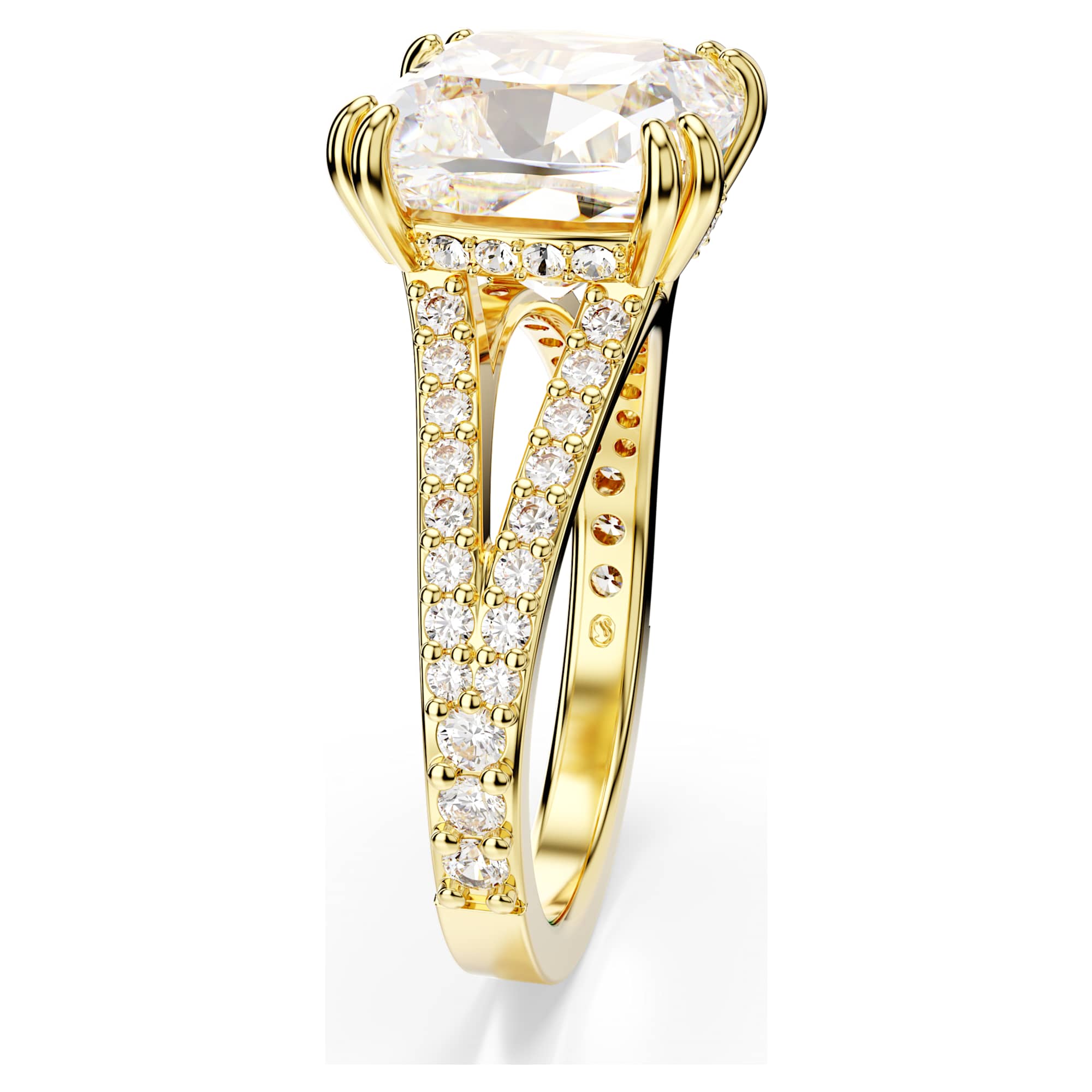 Stilla – Weißgold – Cocktail – Ring – Swarovski