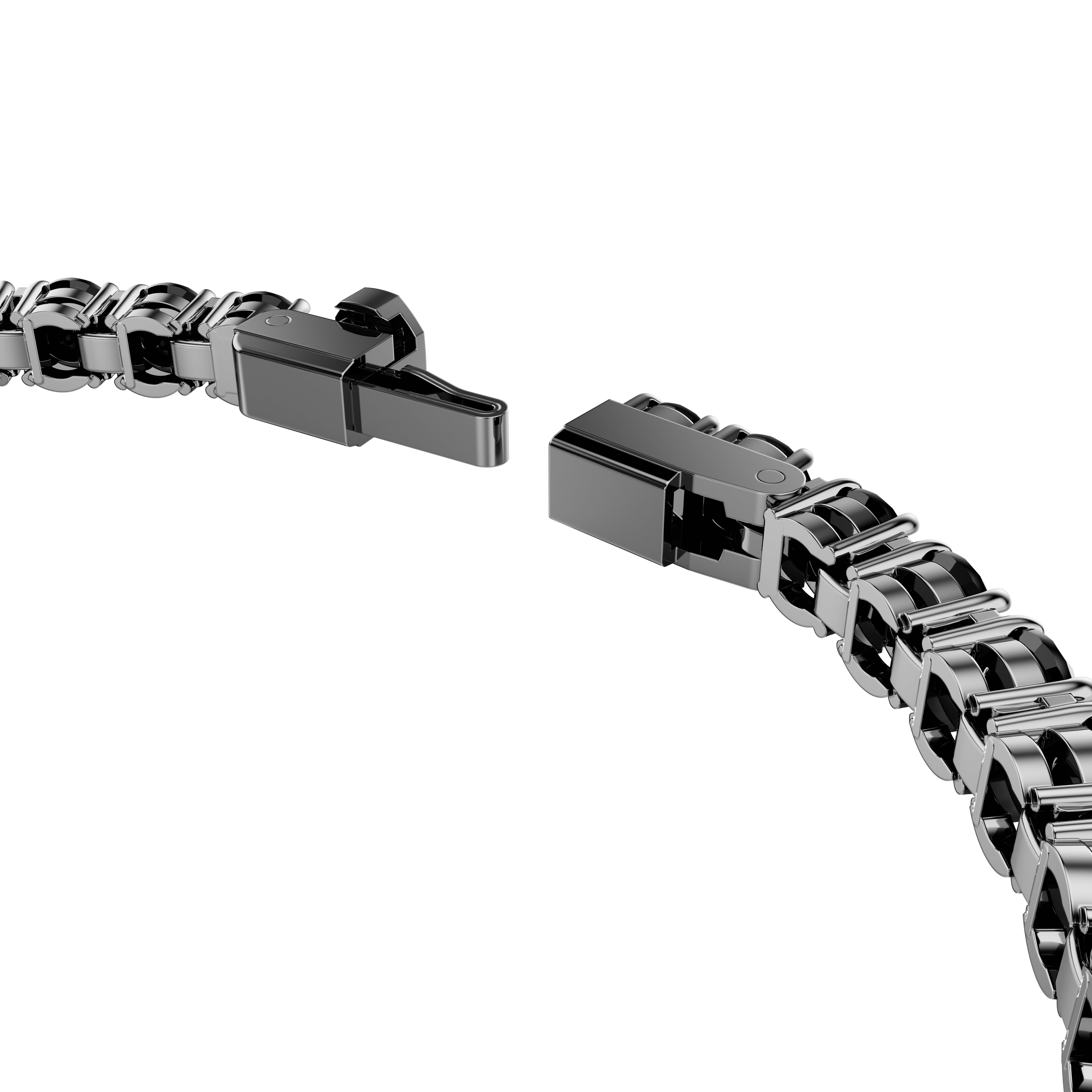 Matrix - Tennis - Black - Bracelet - Swarovski