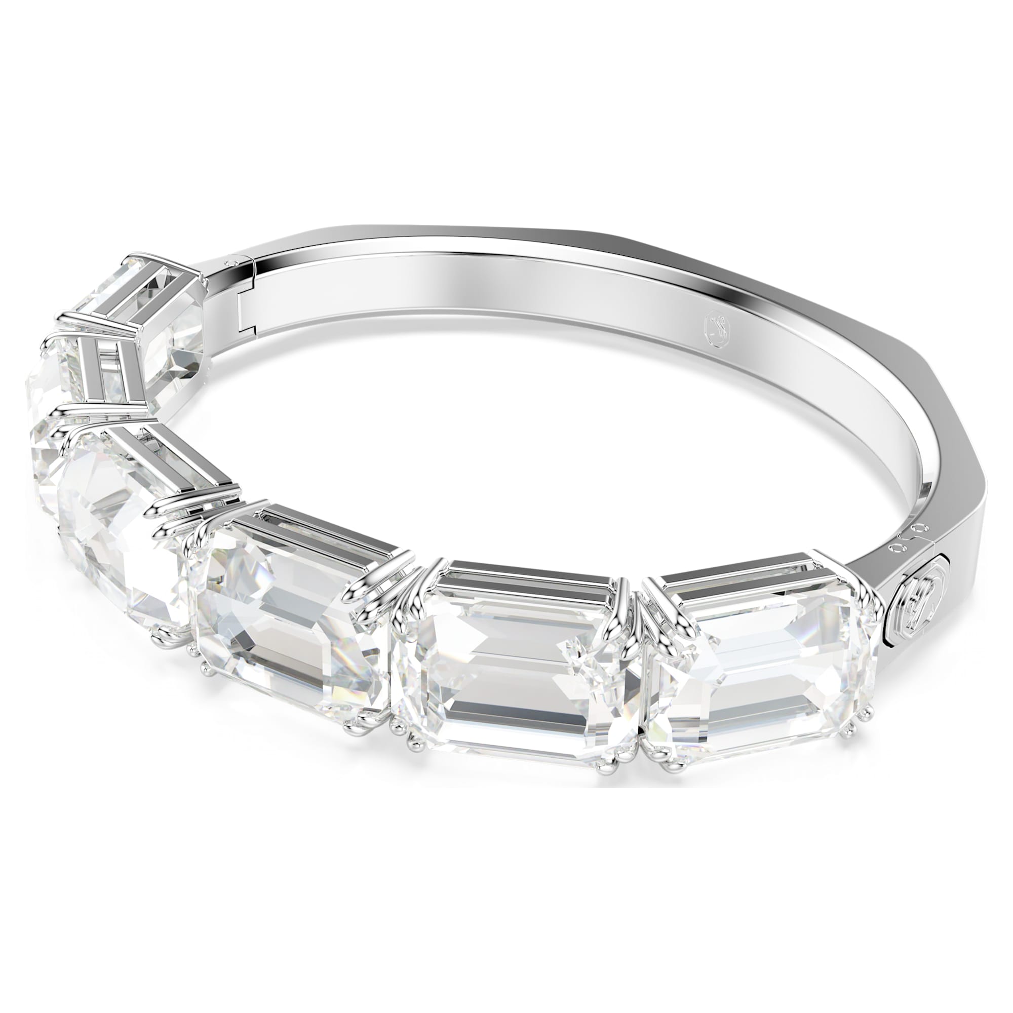 Millenia - Silver White - Bangle - Swarovski