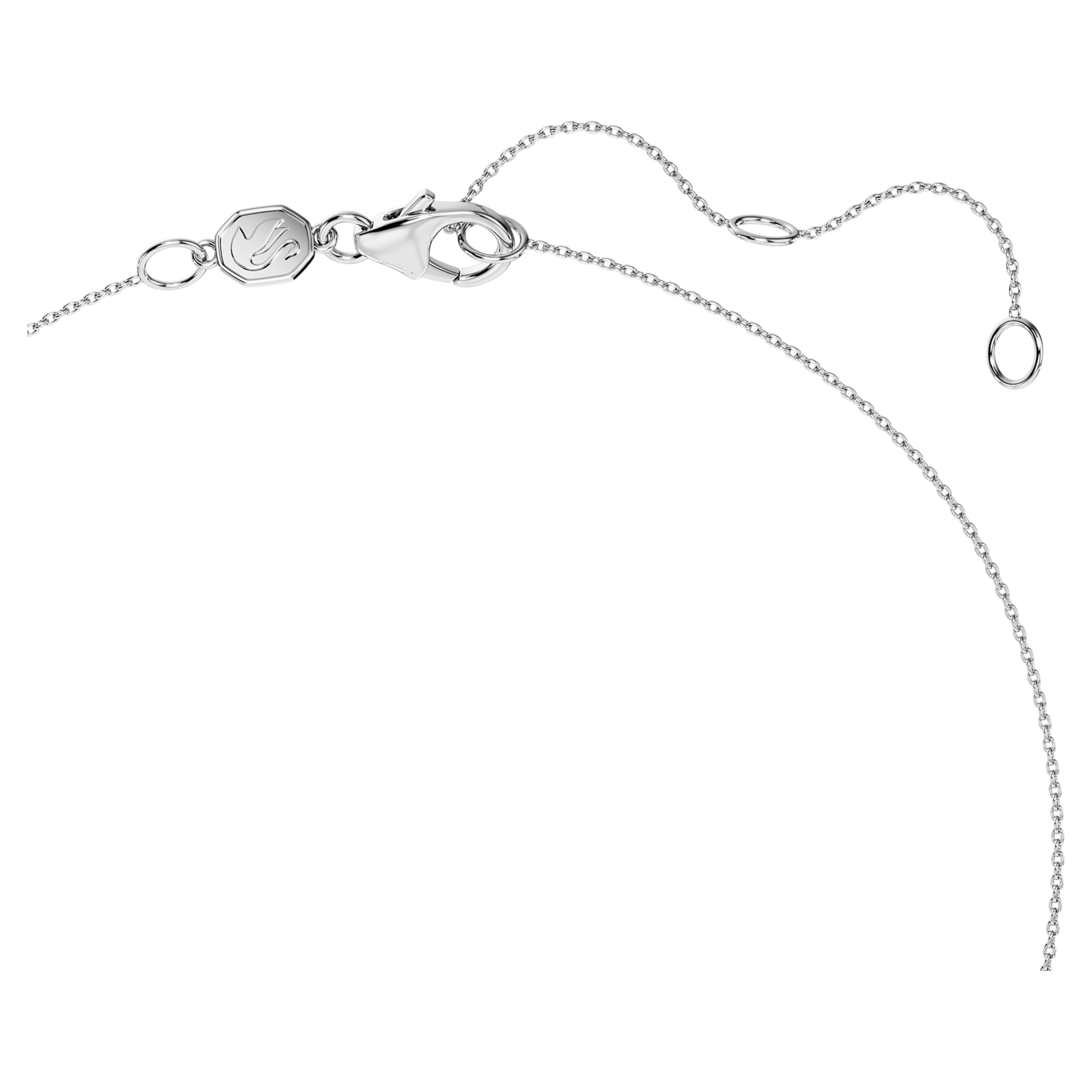 Collar Halo Eternity - Plata y diamantes 0,23 ct - Swarovski