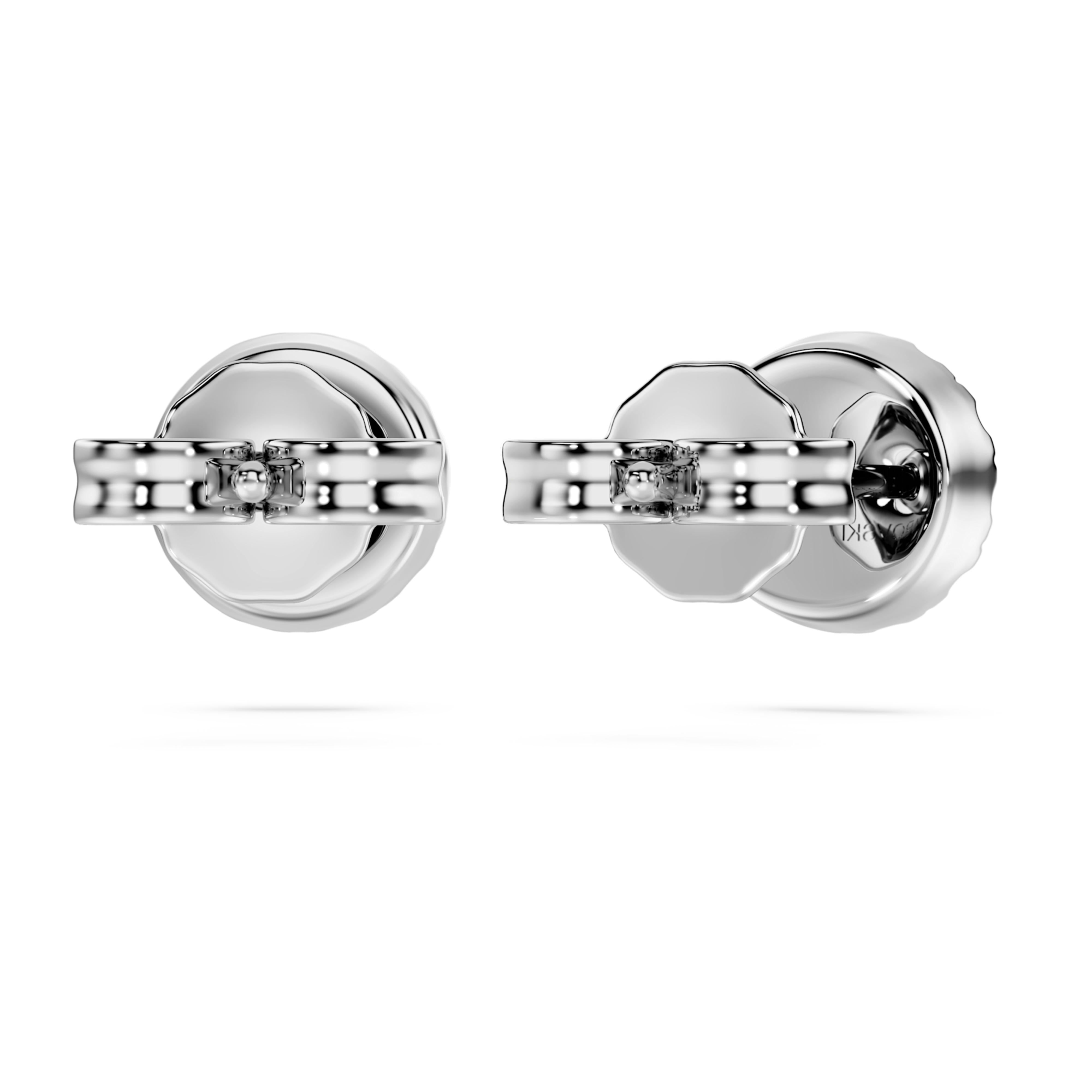 Pendientes Halo Eternity – Plata y diamantes sintéticos de 0,45 ct – Swarovski
