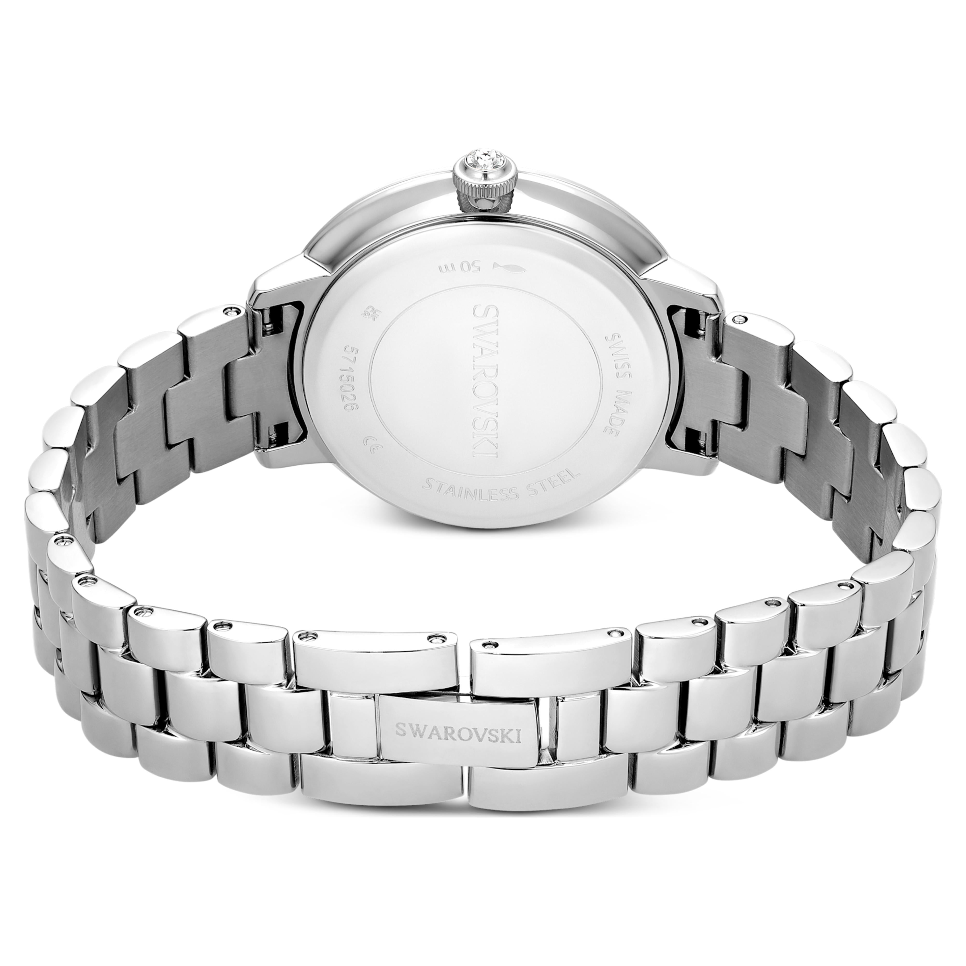 Matrix watch 30 mm steel silver – Swarovski