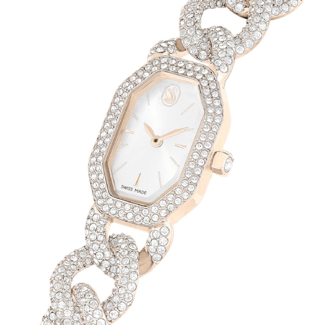 Dextera - Golden White Champagne - Watch - Swarovski