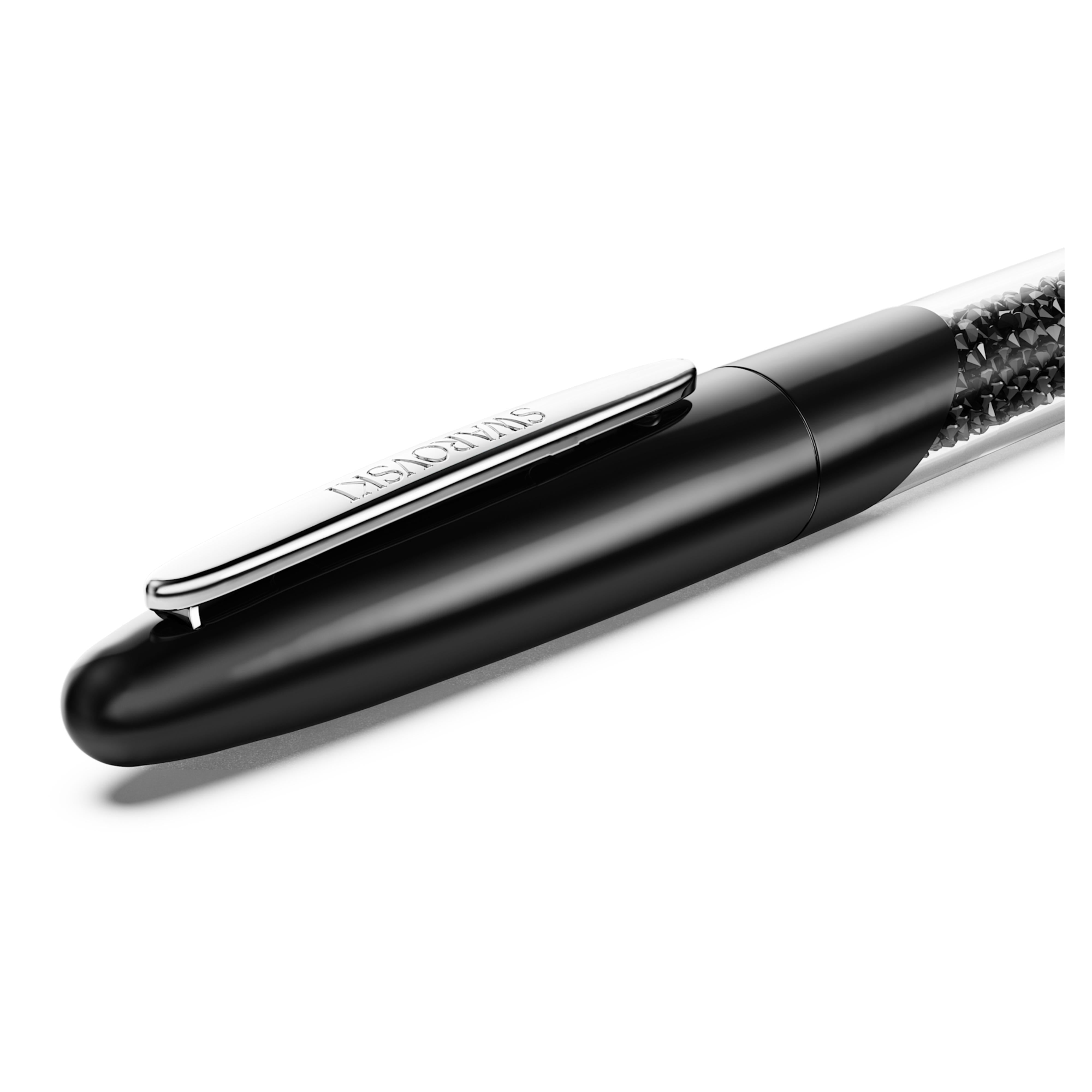 Crystalline Nova roller pen Black chrome – Swarovski