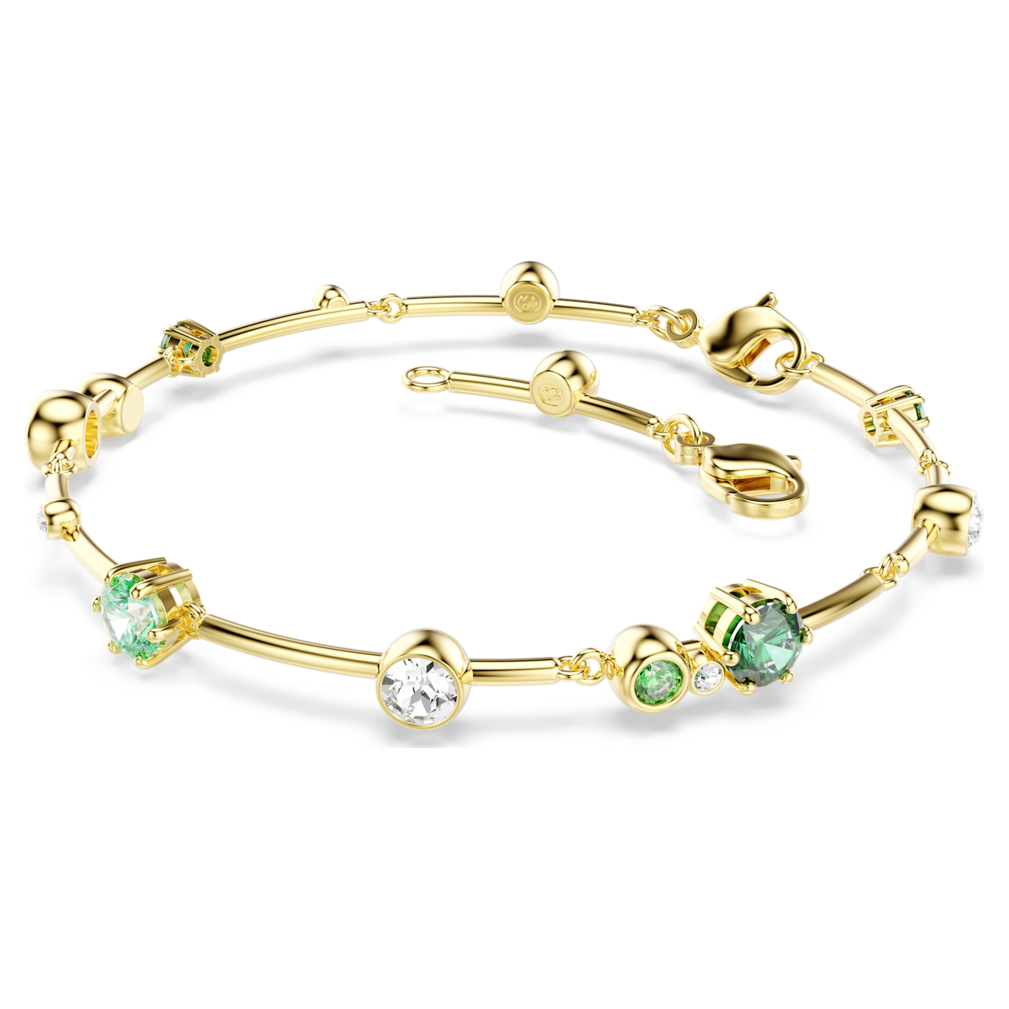 Bracelet Constella vert et or – Swarovski