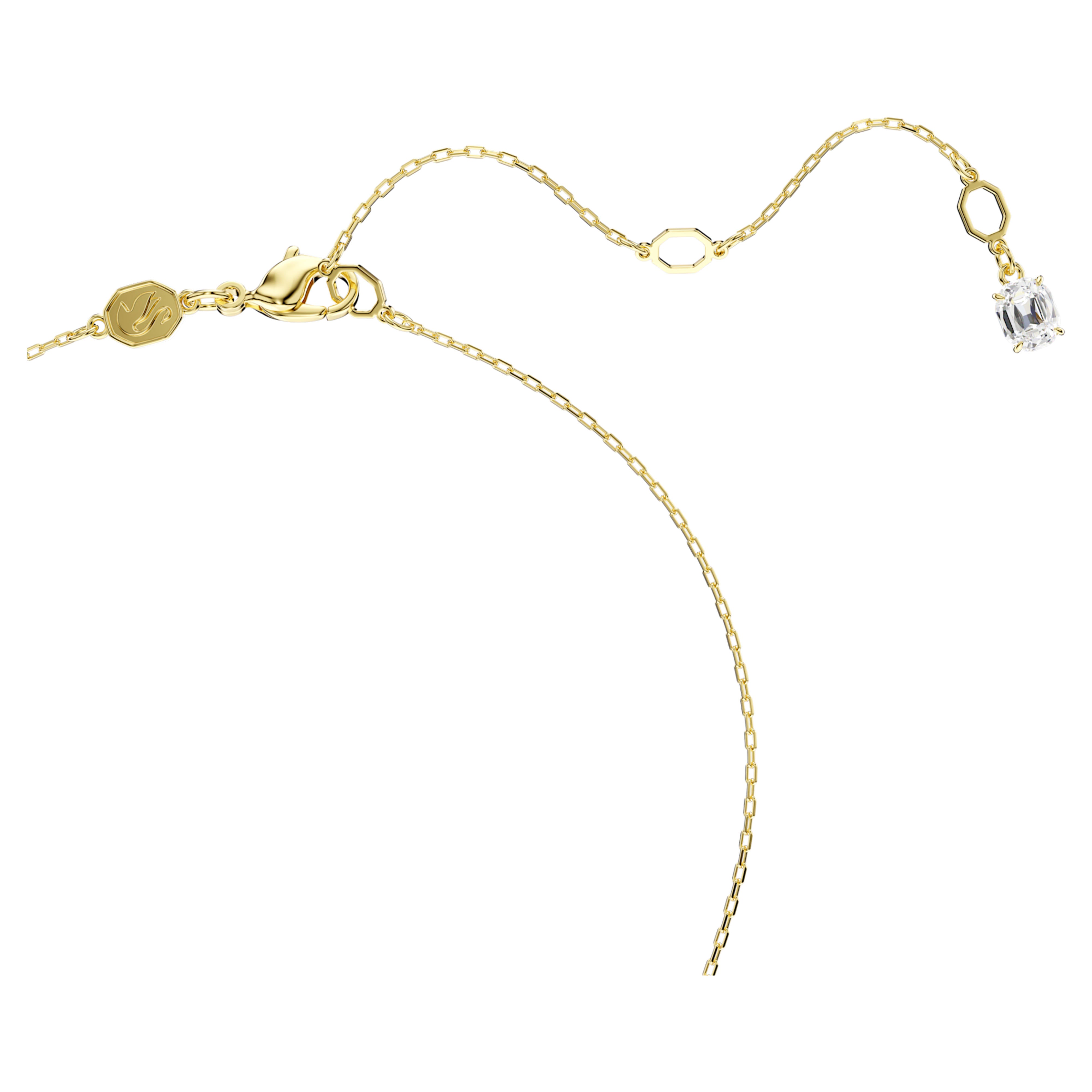 Stilla Attract golden trio pendant – Swarovski