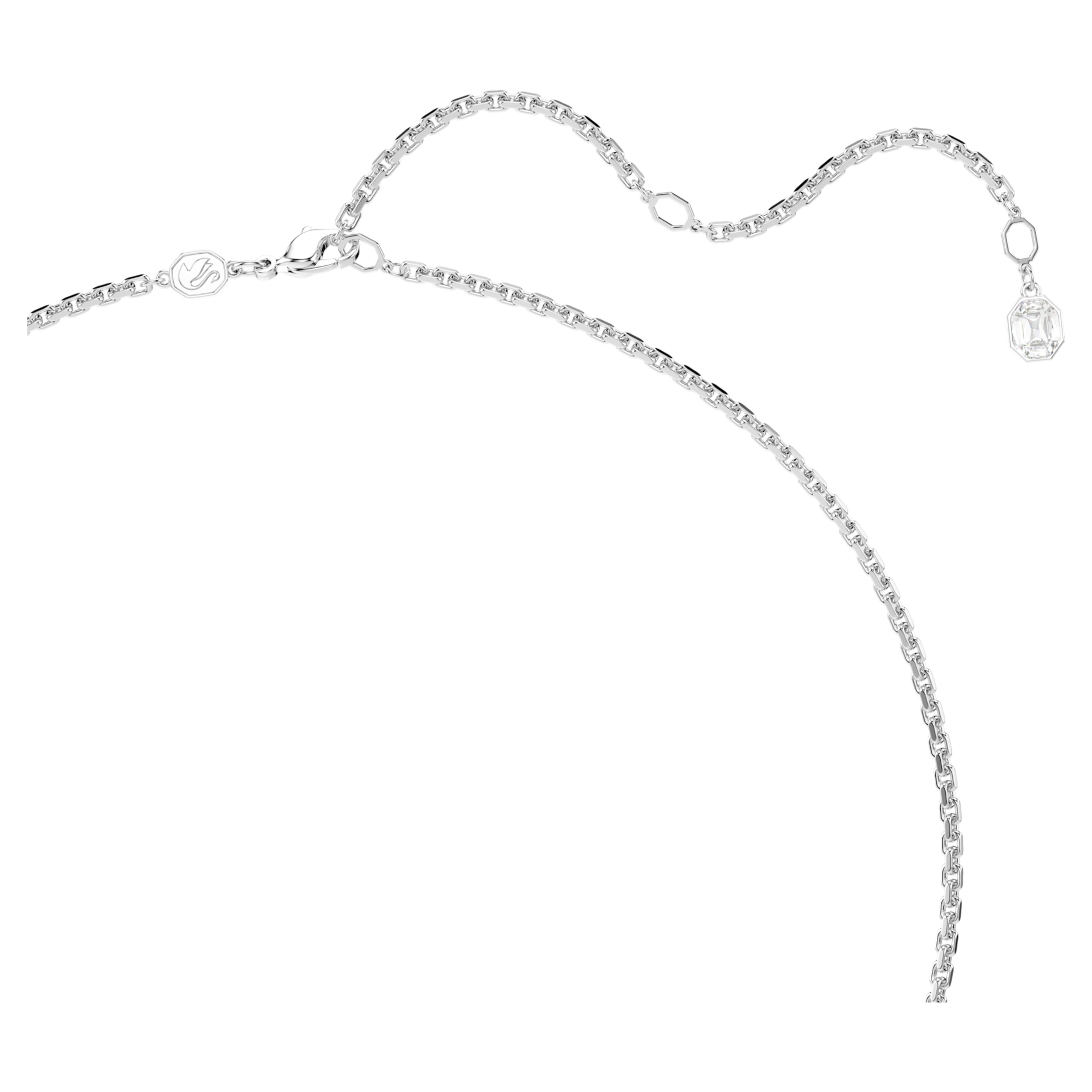 Colgante Millenia blanco talla octogonal – Swarovski