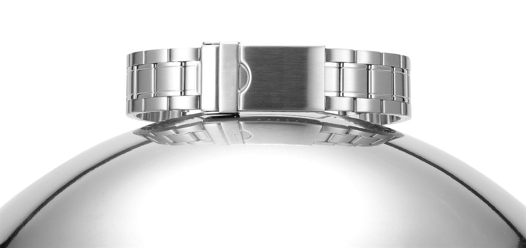 スチール時計ストラップ - ヨット - シルバー - ロシェット - 20mm