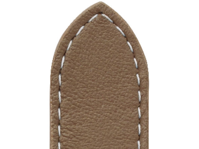 Δερμάτινο λουράκι ρολογιού - Manhattan - Taupe - Rochet - 14x14mm