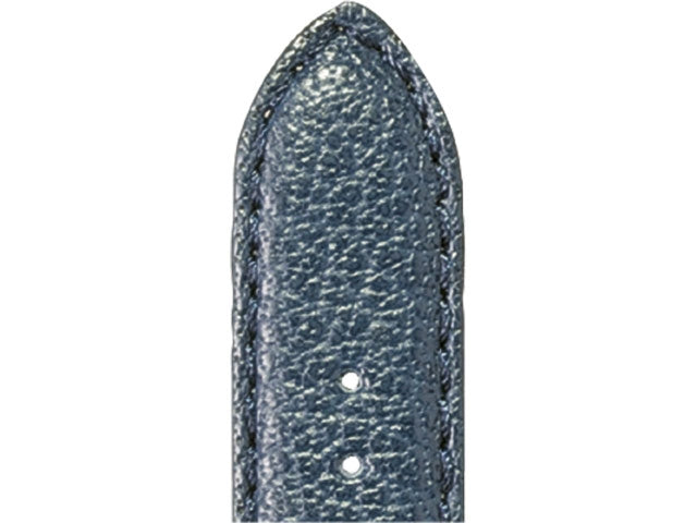 レザー時計ストラップ - バッファロー - ネイビー - ロシェット - 12x10mm