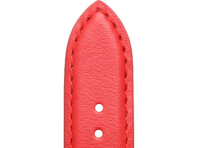 Δερμάτινο λουράκι ρολογιού - Miami - Red - Rochet - 12x10mm