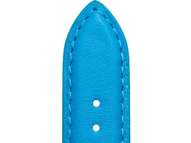 Δερμάτινο λουράκι ρολογιού - Miami - Turquoise Blue - Rochet - 12x10mm