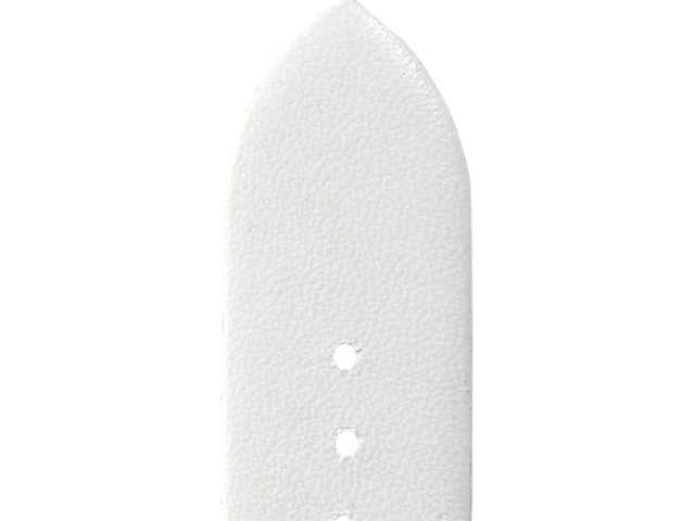 Δερμάτινο λουράκι ρολογιού - Trendy - Λευκό - Rochet - 8x8mm