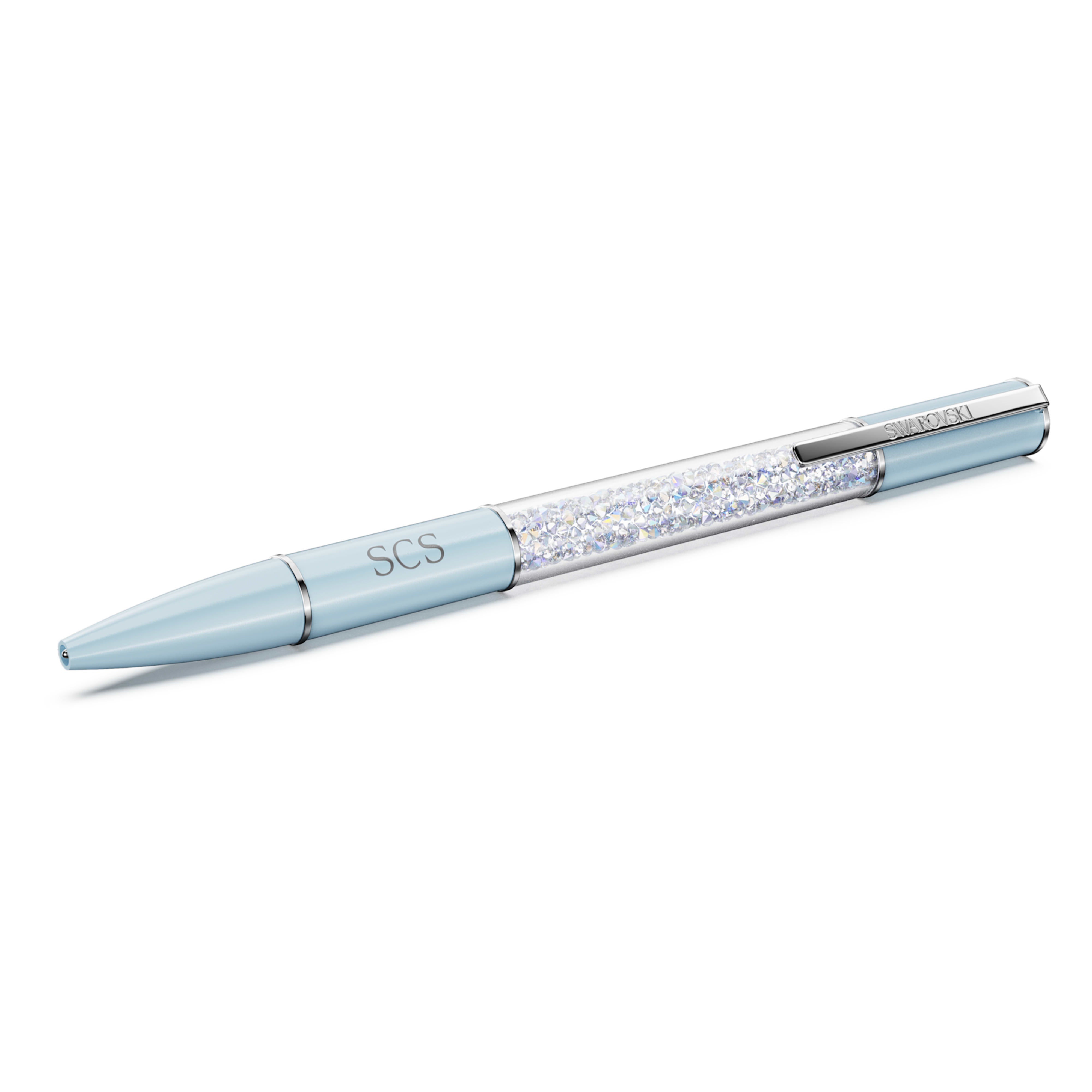 Bolígrafo Swarovski Crystalline Luster SCS azul | Joyería Azuline