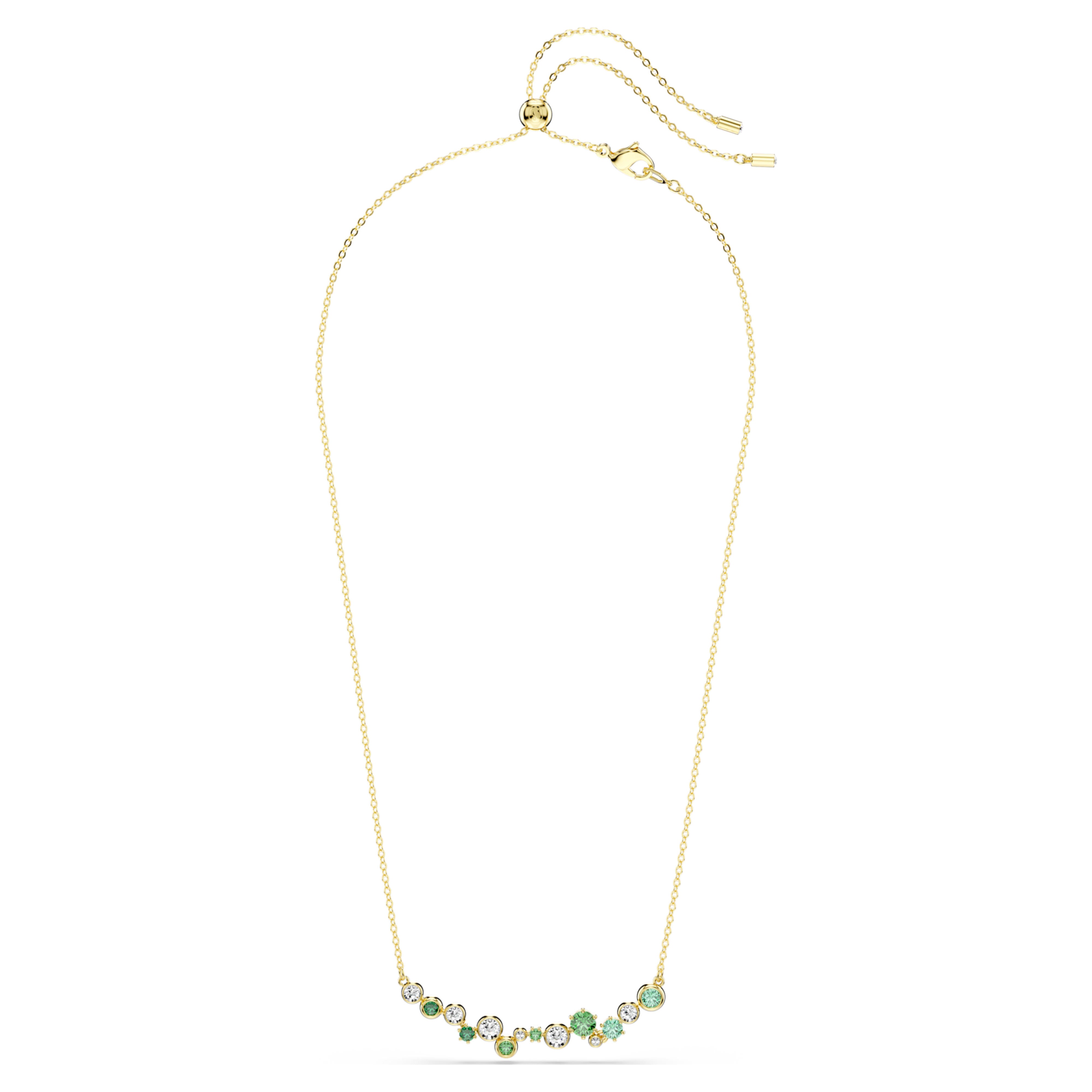 Collier Constella vert doré – Swarovski