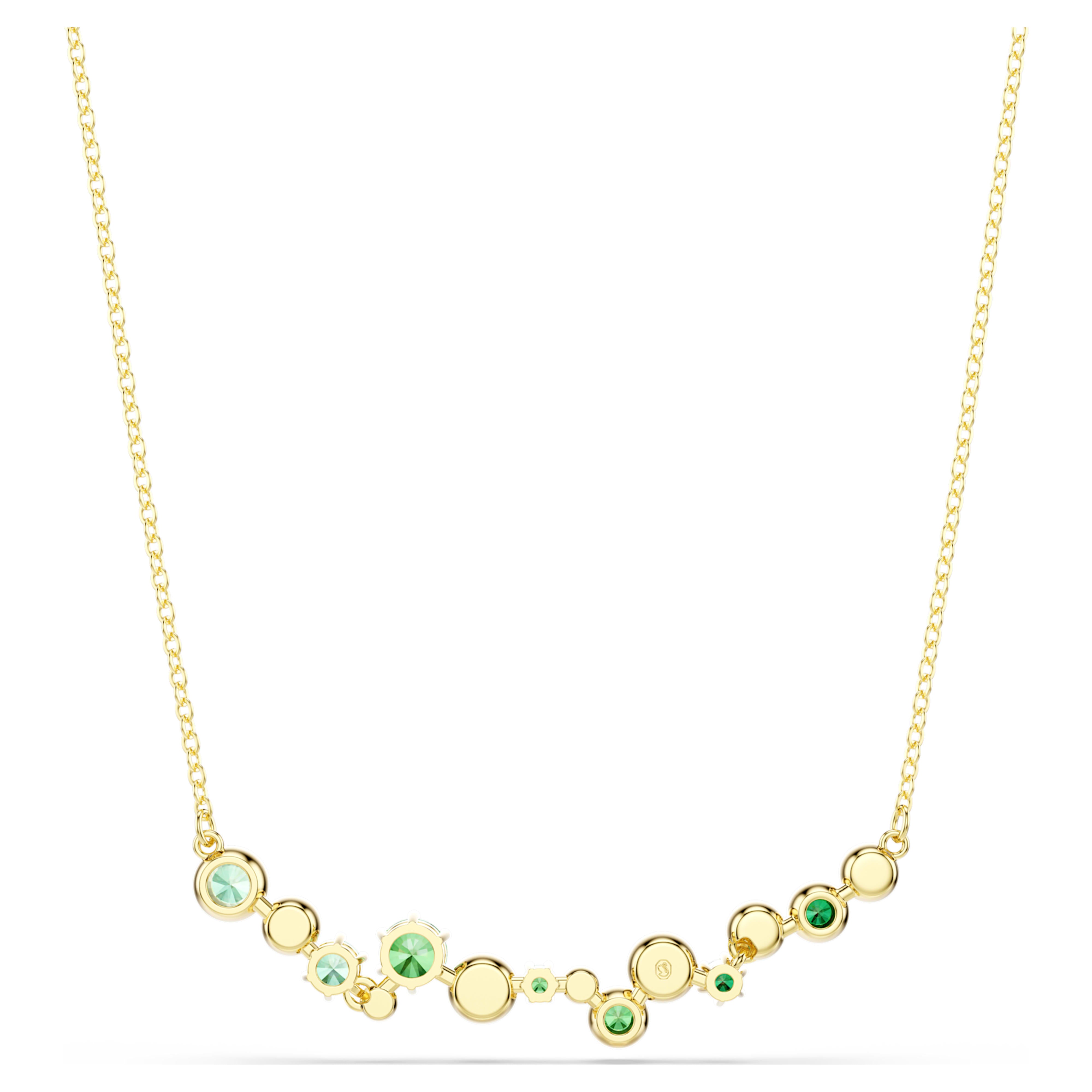 Collier Constella vert doré – Swarovski