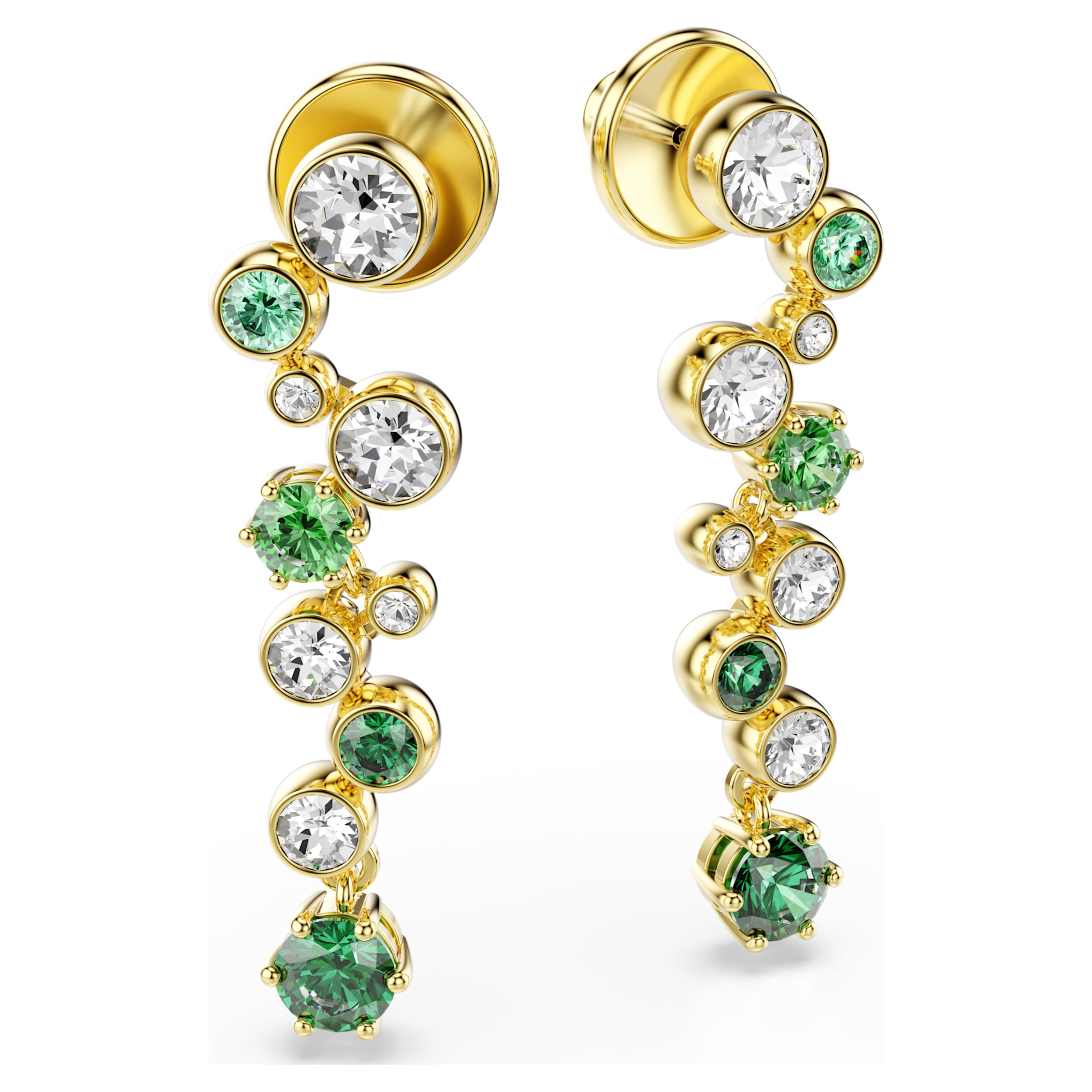 Pendientes colgantes Constella verdes – Swarovski