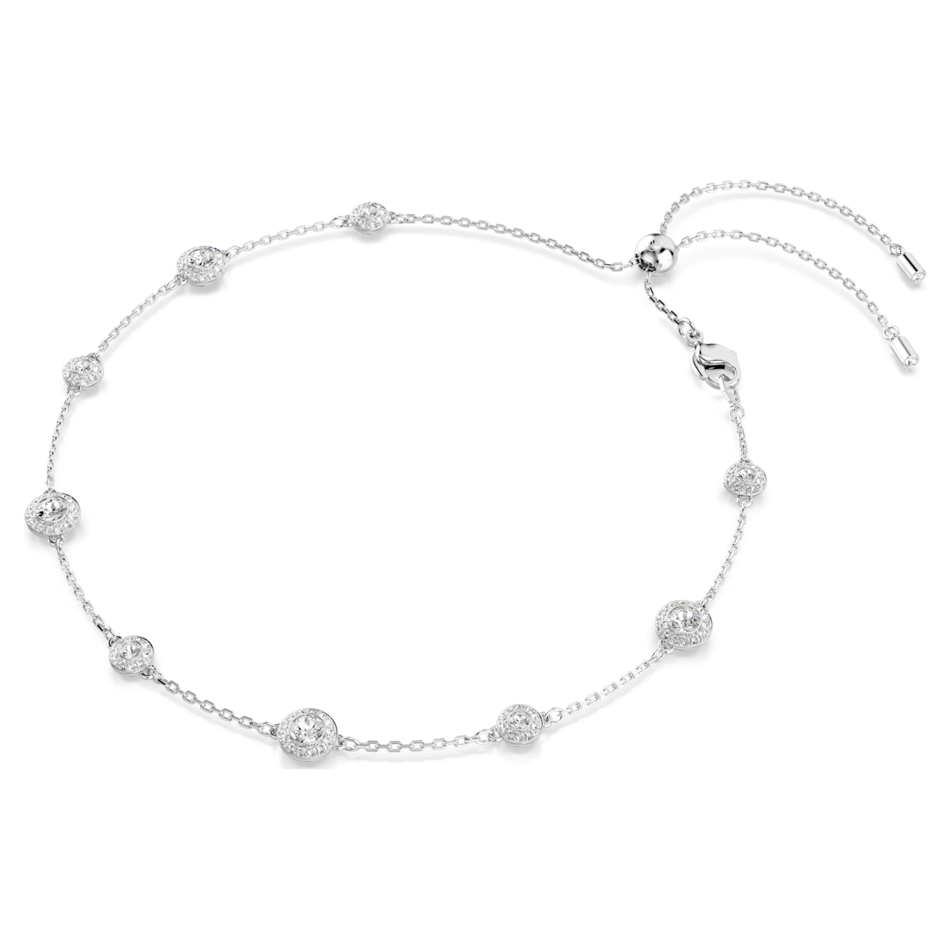 Una Angelic double-sided white necklace – Swarovski