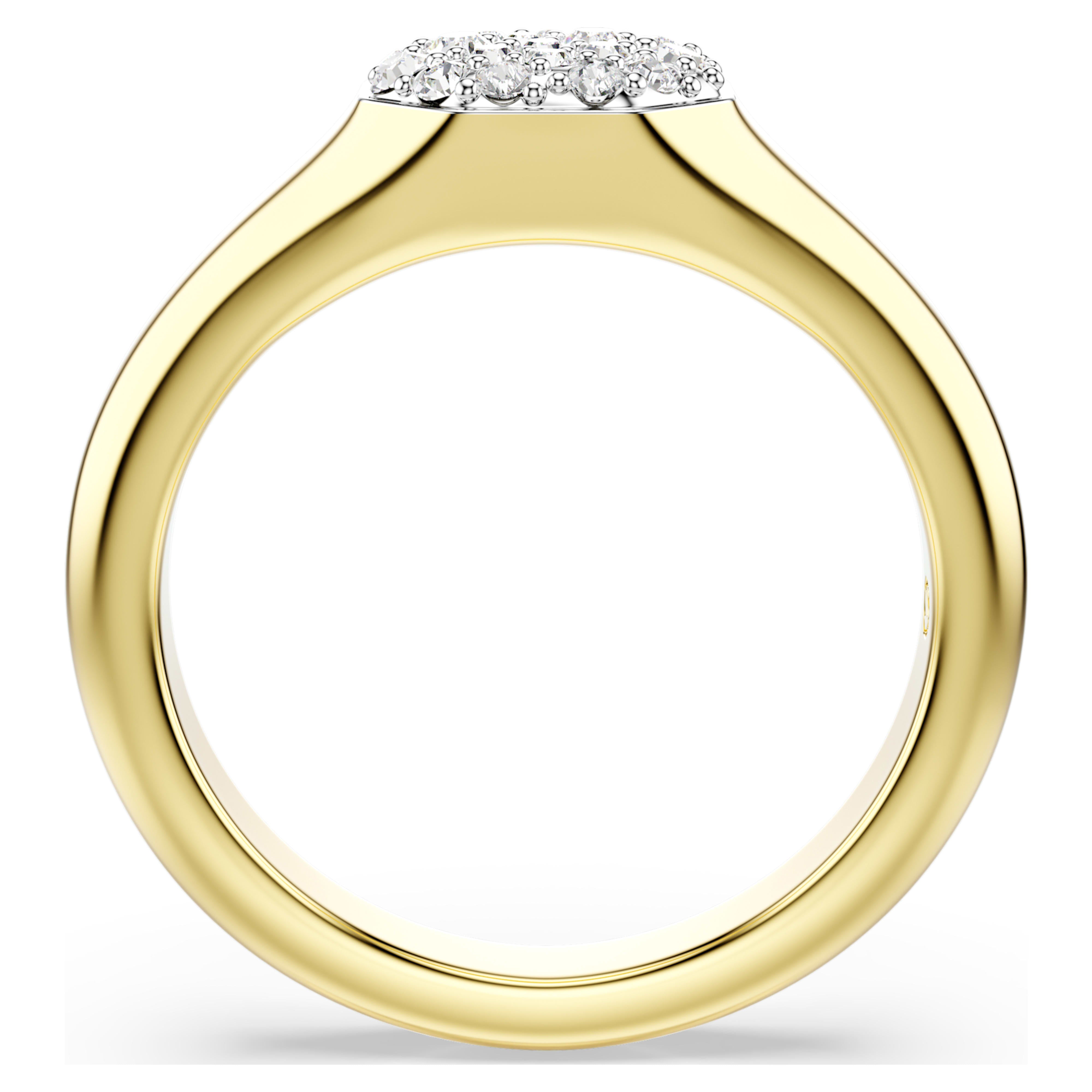 Anillo octogonal Dextera de oro blanco – Swarovski