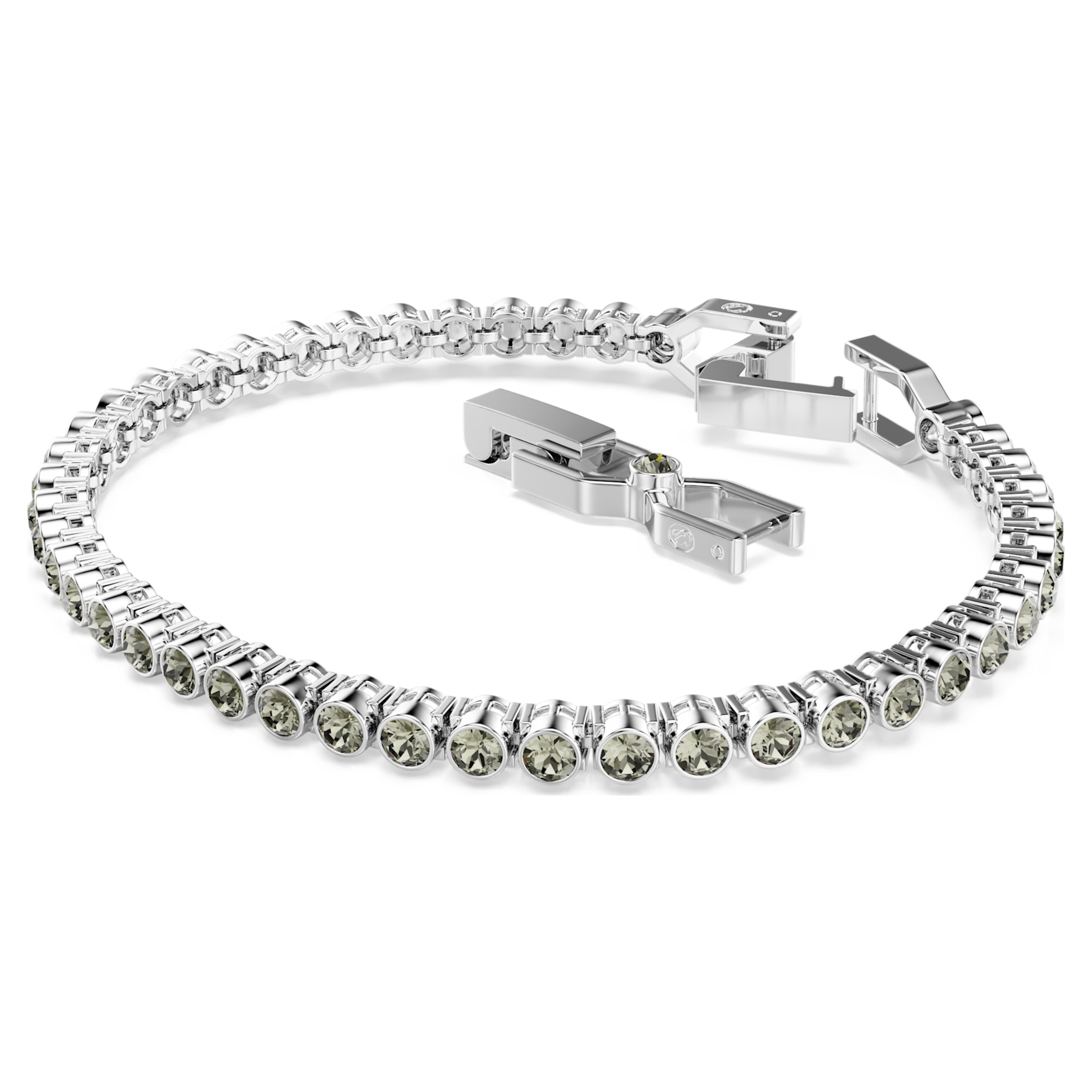 Bracelet Tennis Imber Emily noir rhodié – Swarovski