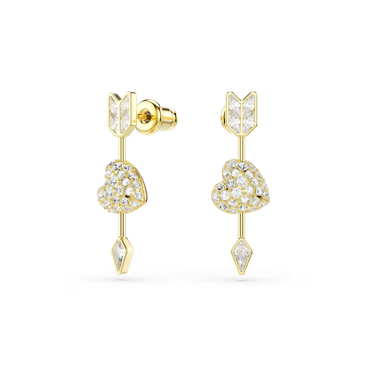 Boucles d’oreilles Swarovski - Idyllia - Blanches
