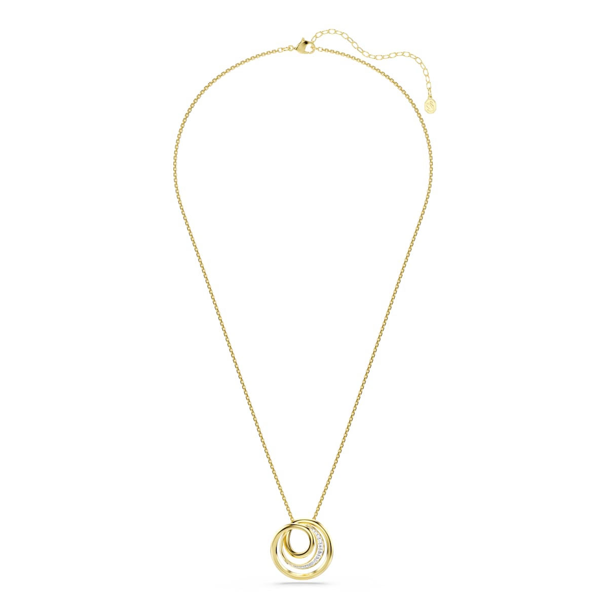 Collier Swarovski - Hyperbola - Blanc