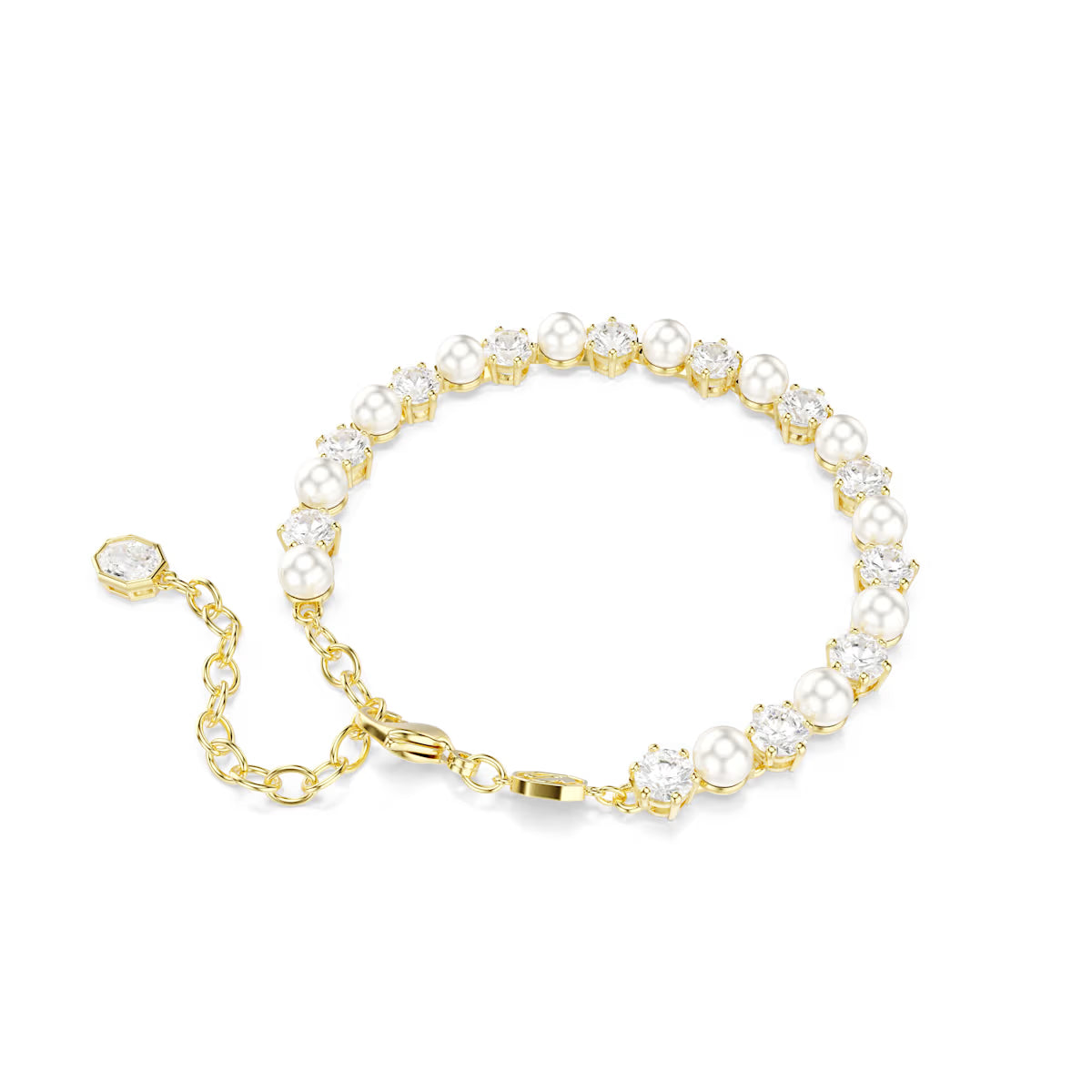 Bracelet Swarovski - Tennis Matrix - Blanc