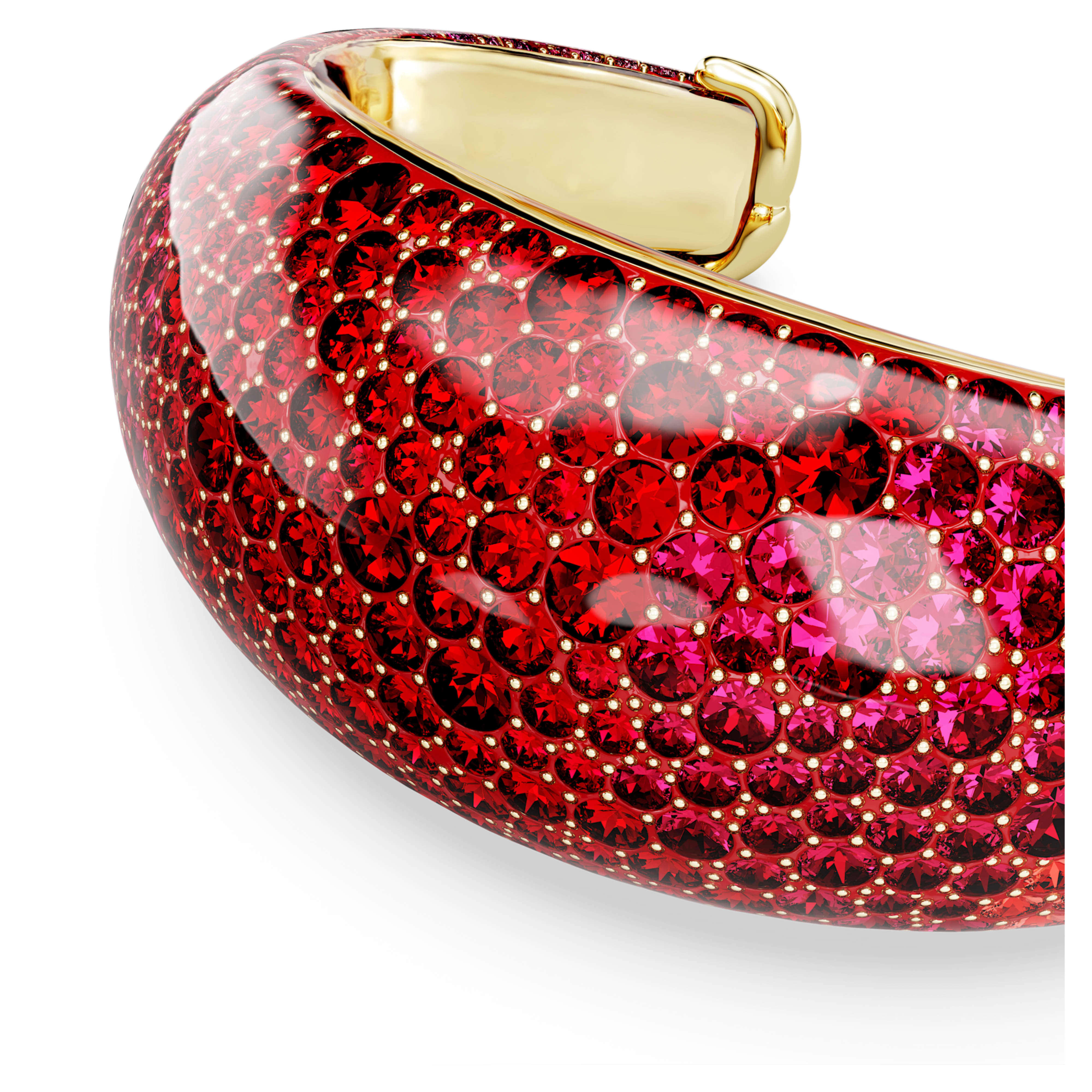 Swarovski-Armband – Idyllia – Rot- und Goldfarbene Beschichtung, Ansicht 5