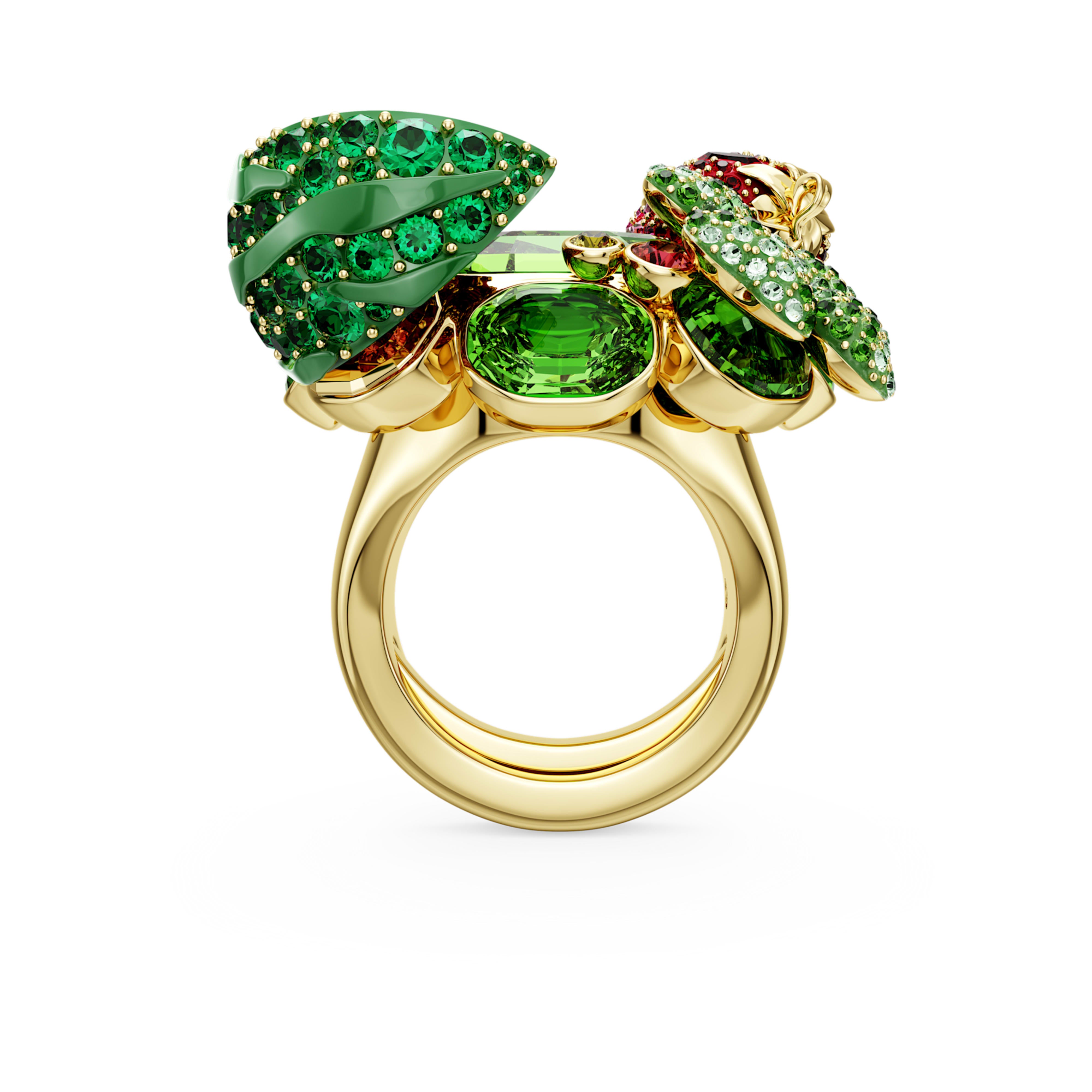 Swarovski Ring - Idyllia - Meerkleurig en goudweergave 4