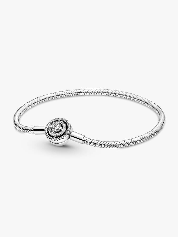 Pulsera Pandora - Cierre Redondo De Malla De Serpiente