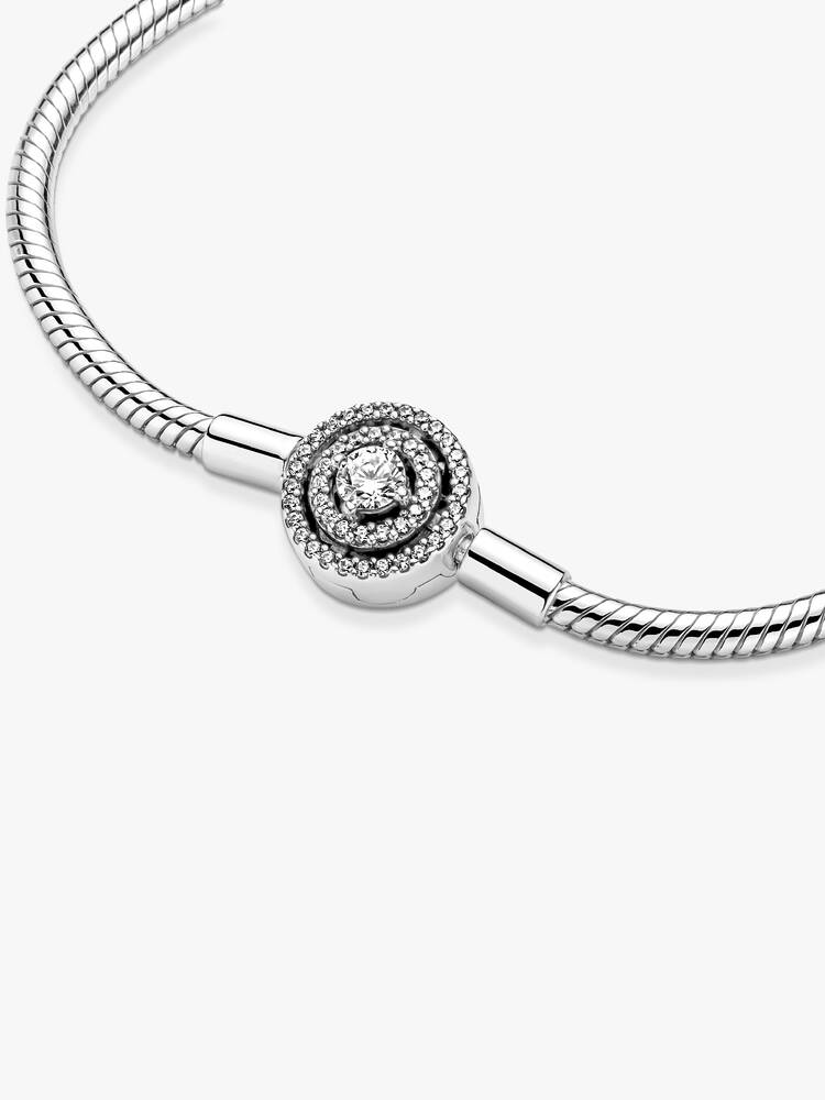 Pulsera Pandora - Cierre Redondo De Malla De Serpiente