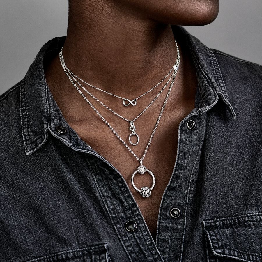 Maille Forçat - Argent - Collier - Pandora