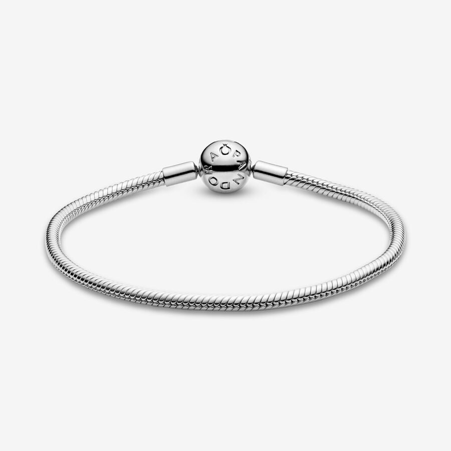 Schlangengeflecht – Kugel – Silber – Armband – Pandora