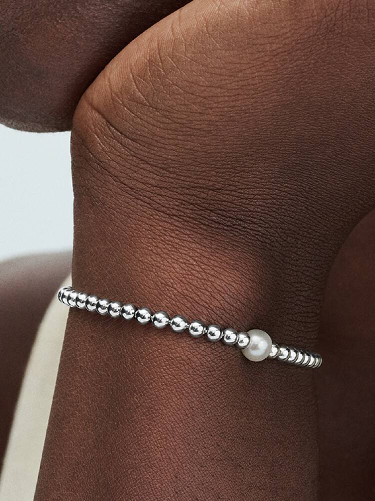Pandora Armband - Ronde Zoetwater Gekweekte Parel