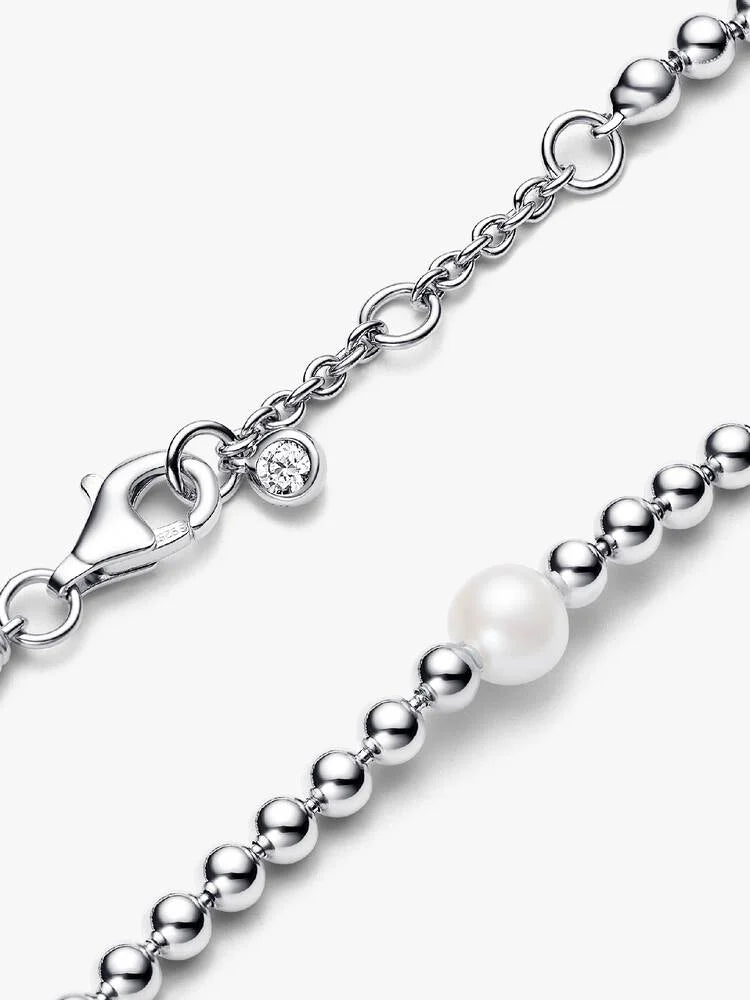 Pandora Armband - Ronde Zoetwater Gekweekte Parel
