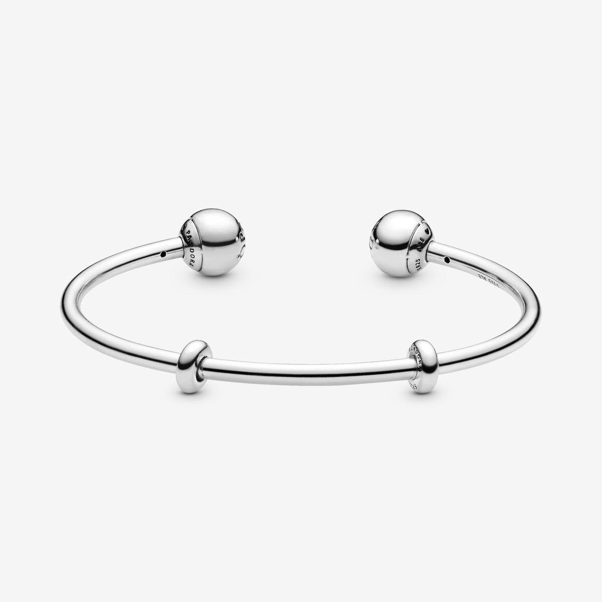 Offener Armreif – Klassisch – Silber – Pandora-Armband