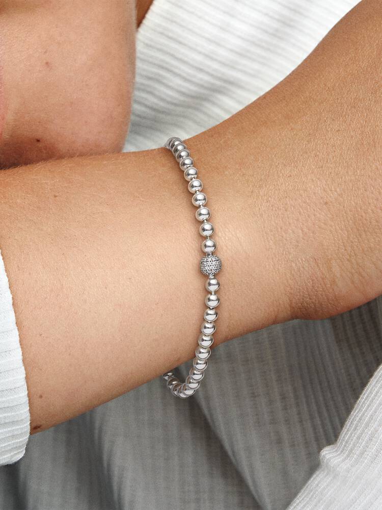 Pandora Armband - Beads & Pavé