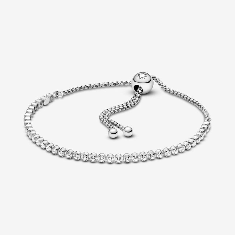 Sparkling River - Silver - Pandora Bracelet