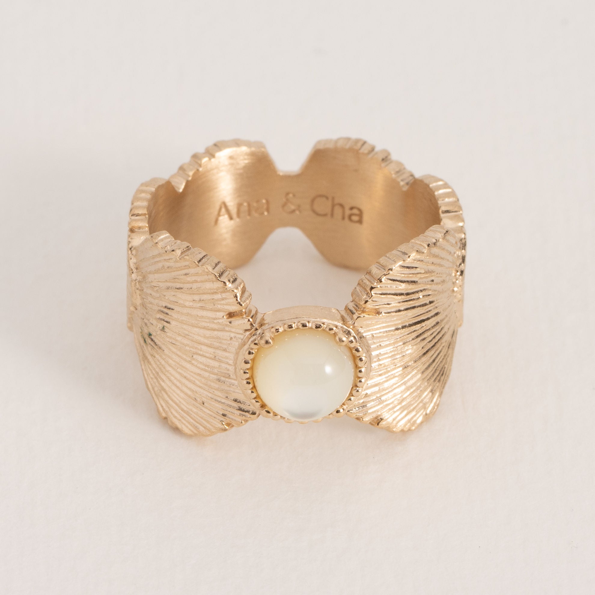 Louison - Gold Plated Ring - Ana and Cha