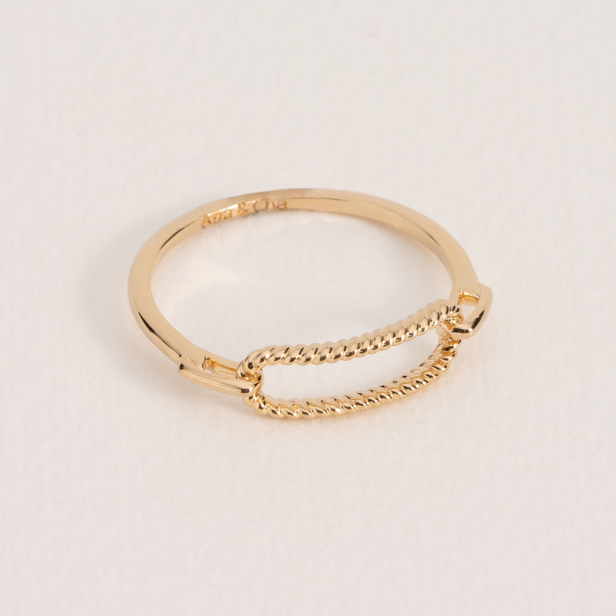 Marine - Gold Plated Ring - Ana and Cha