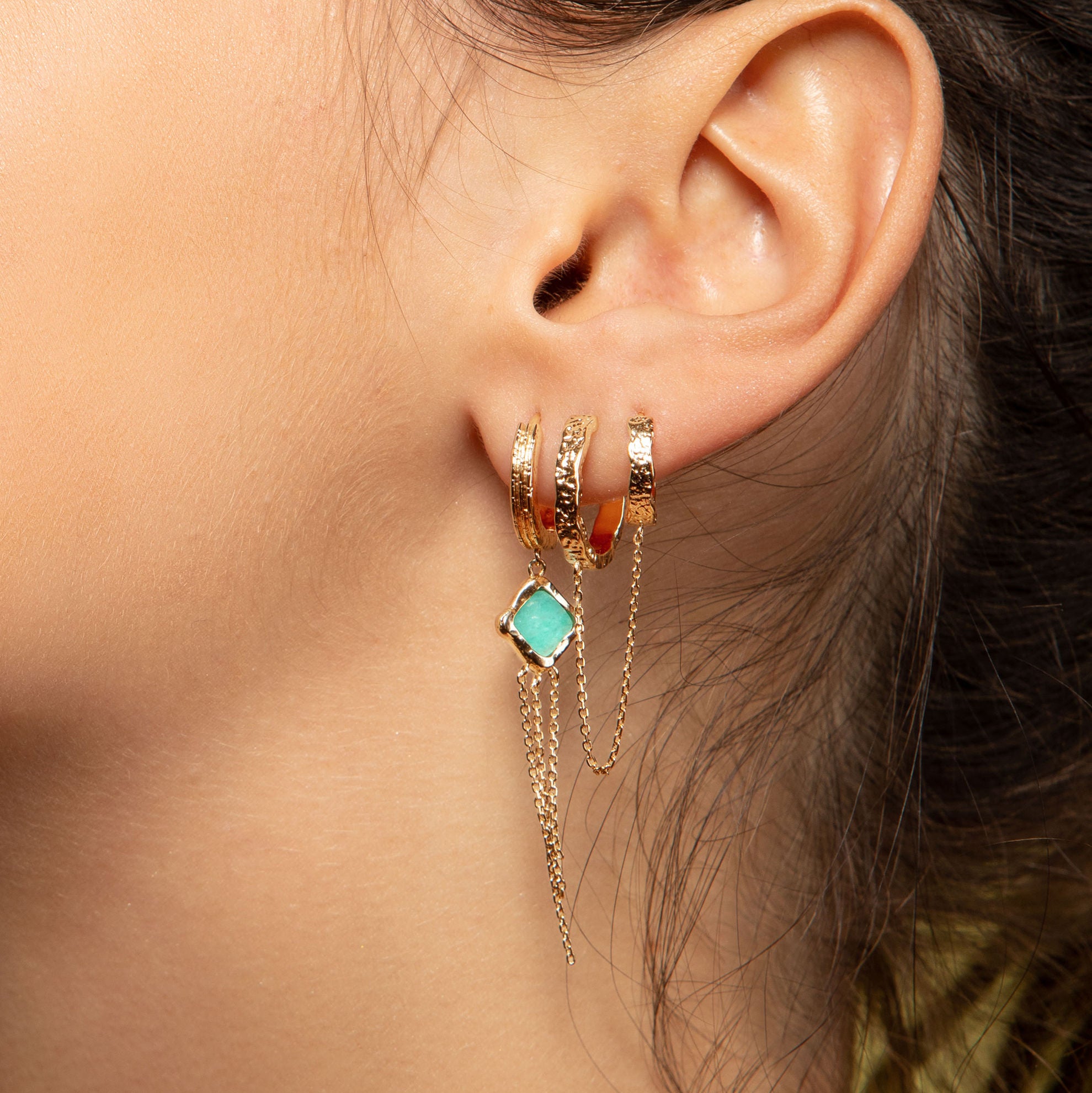 Ania - Gold Plated Ear Jewelry - Ana et Cha