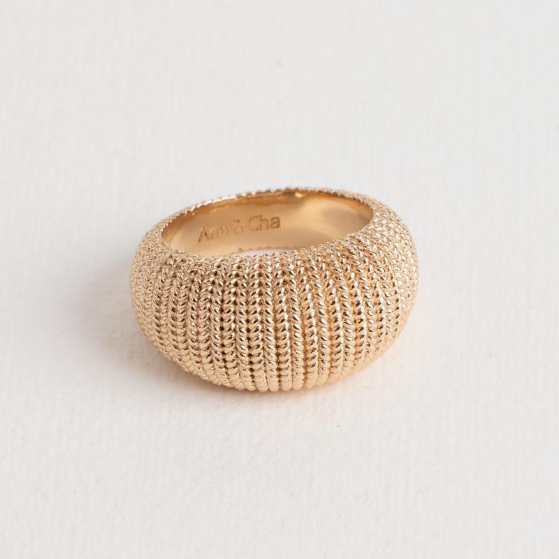 Lola - Gold Plated Ring - Ana and Cha