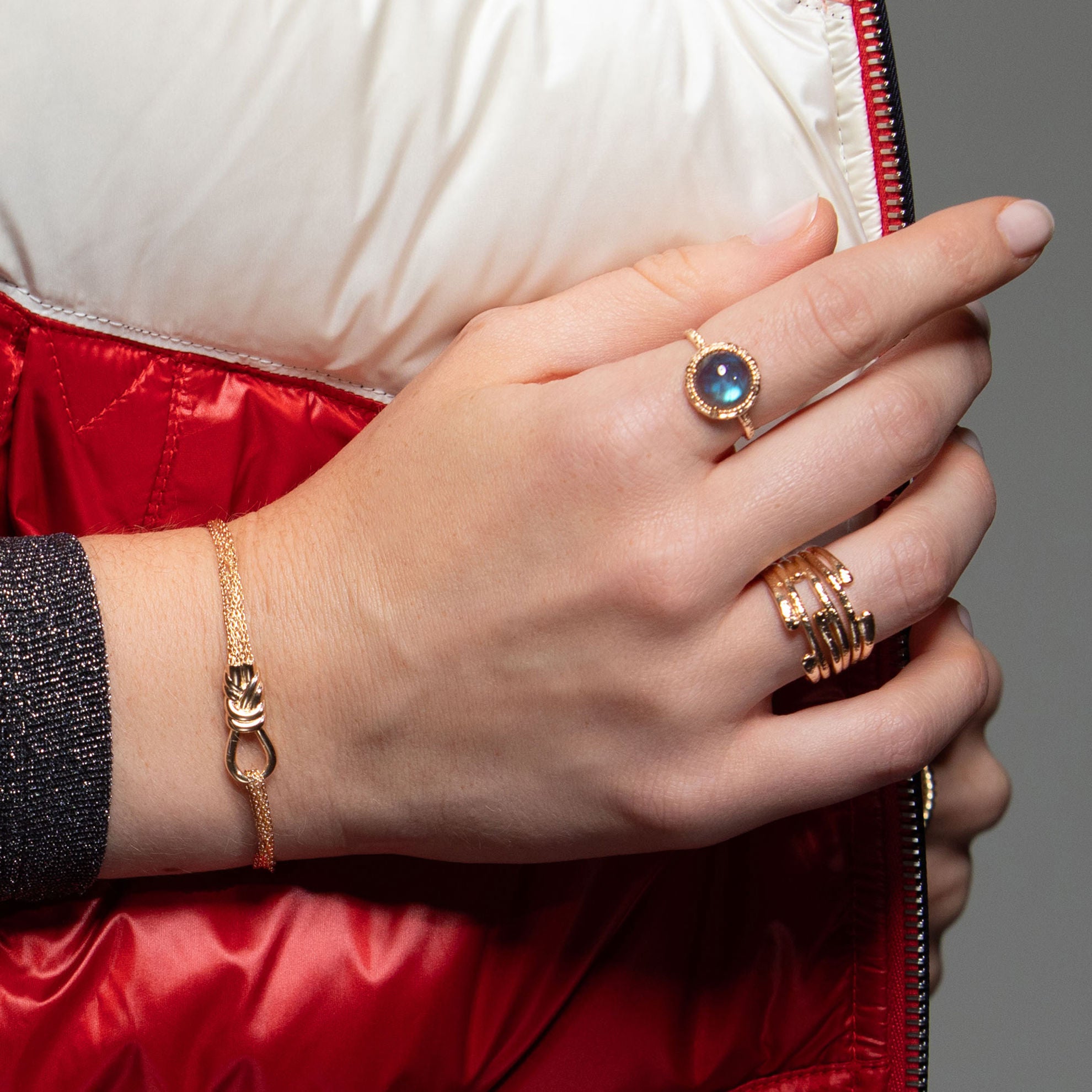 Phoebe - Gold Plated Ring - Ana and Cha