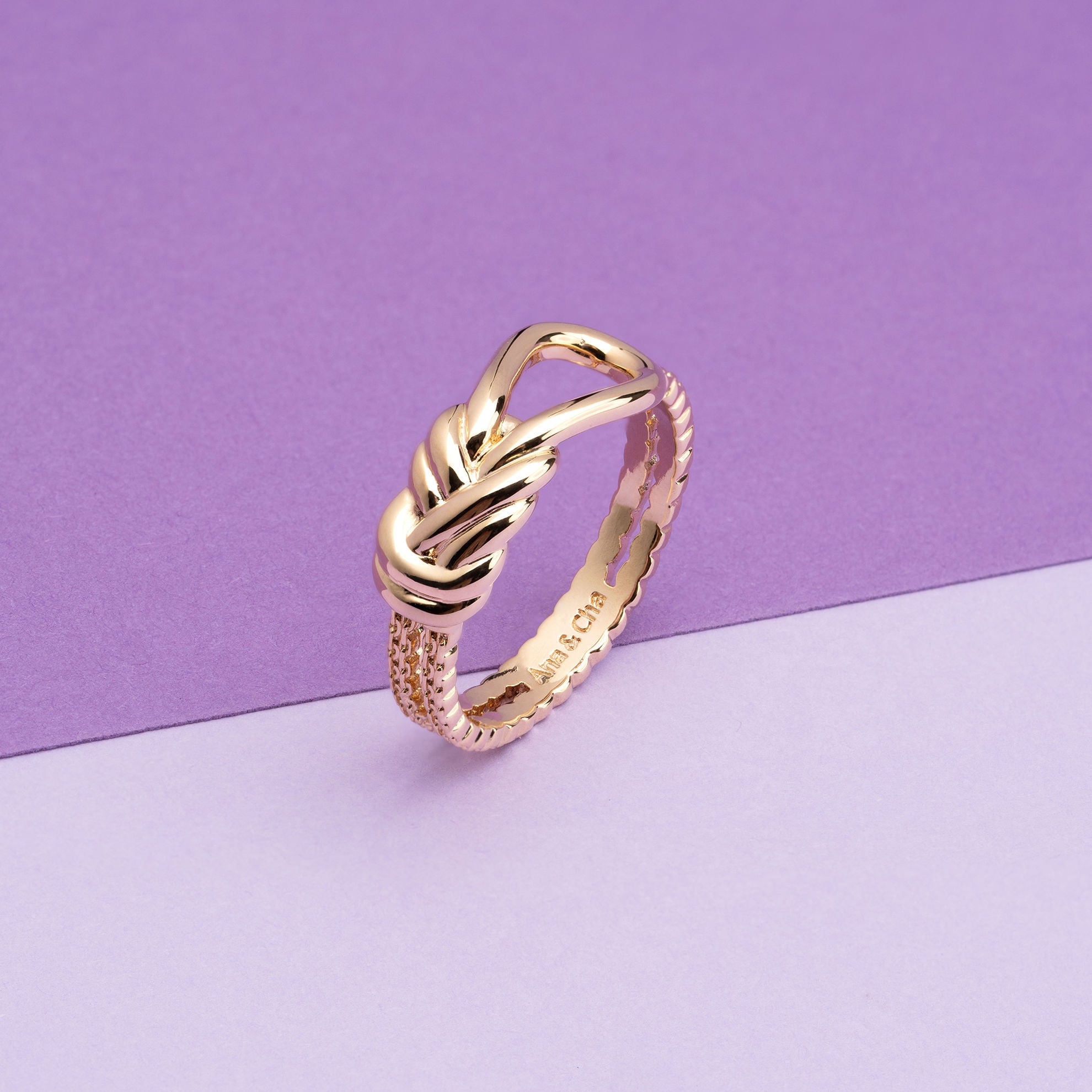 Kelly - Gold Plated Ring - Ana and Cha